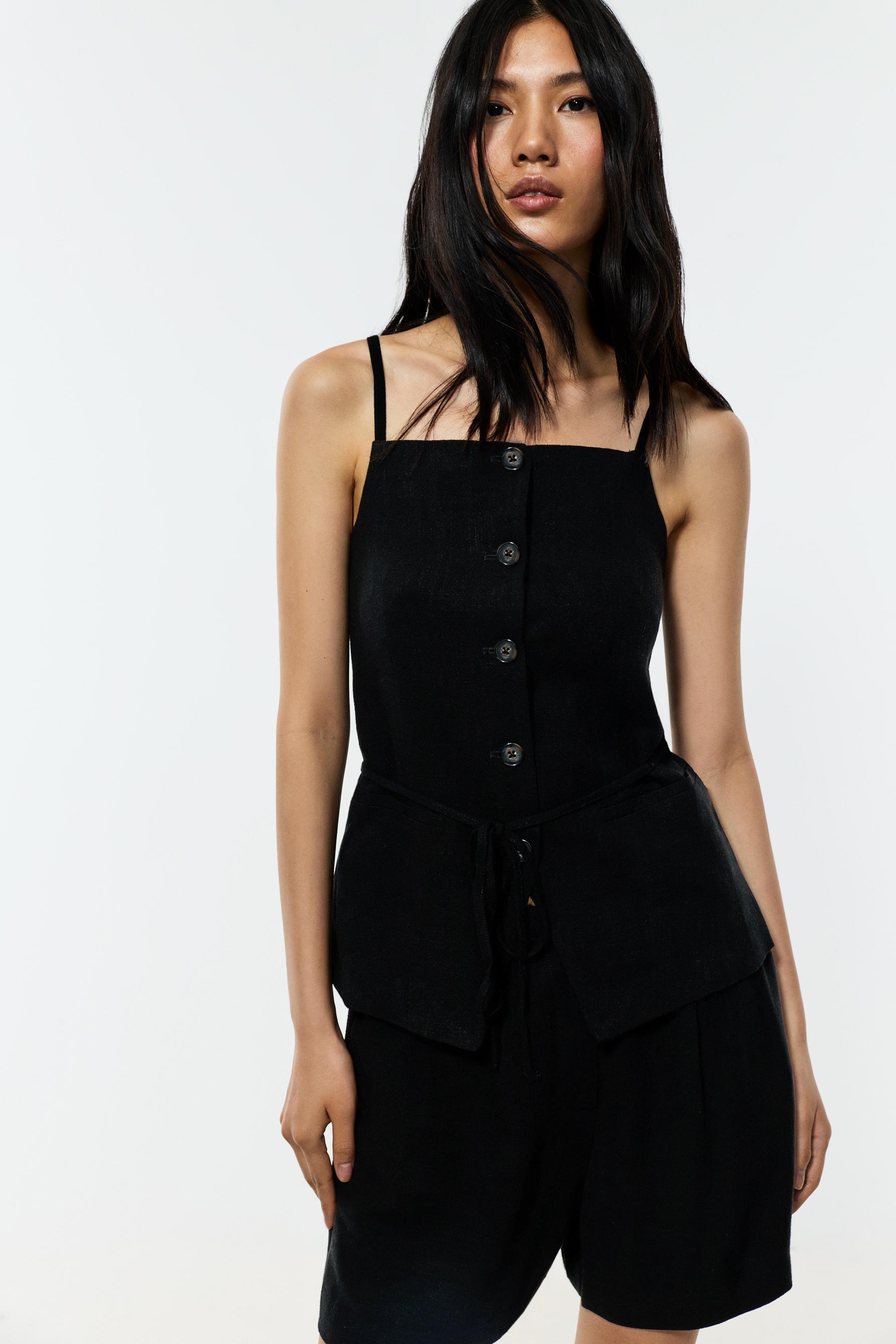 Rustic top — BLACK