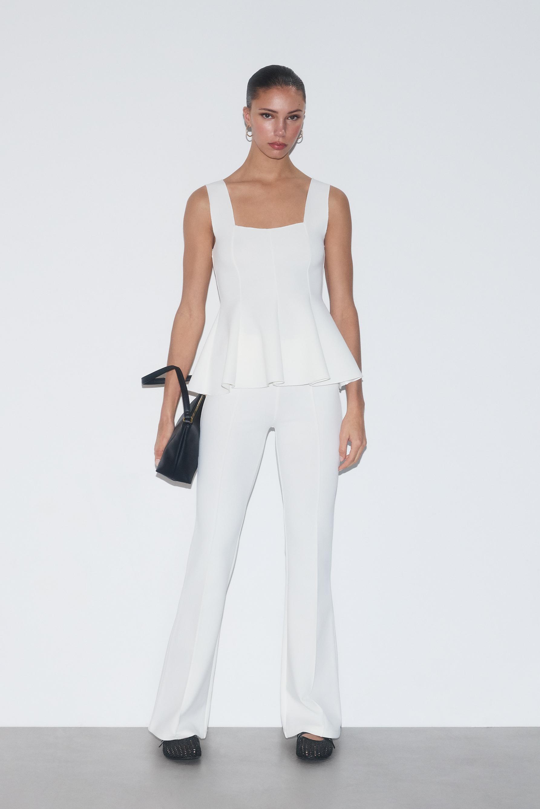 Pantalón flare nervio