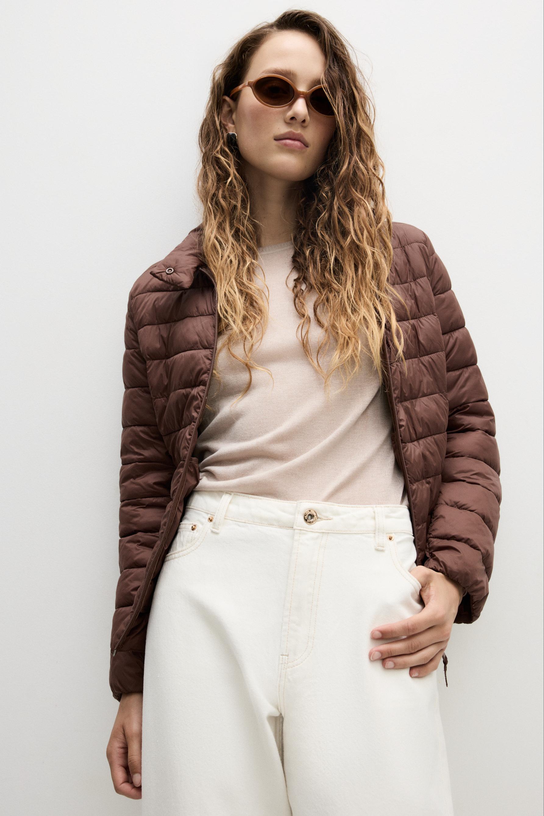 Cazadora básica acolchada ligera