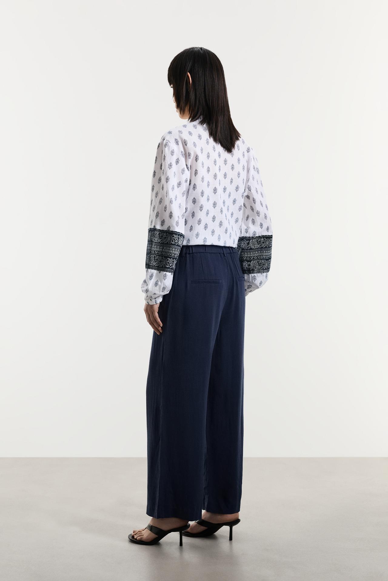 Rustic trousers — NAVY