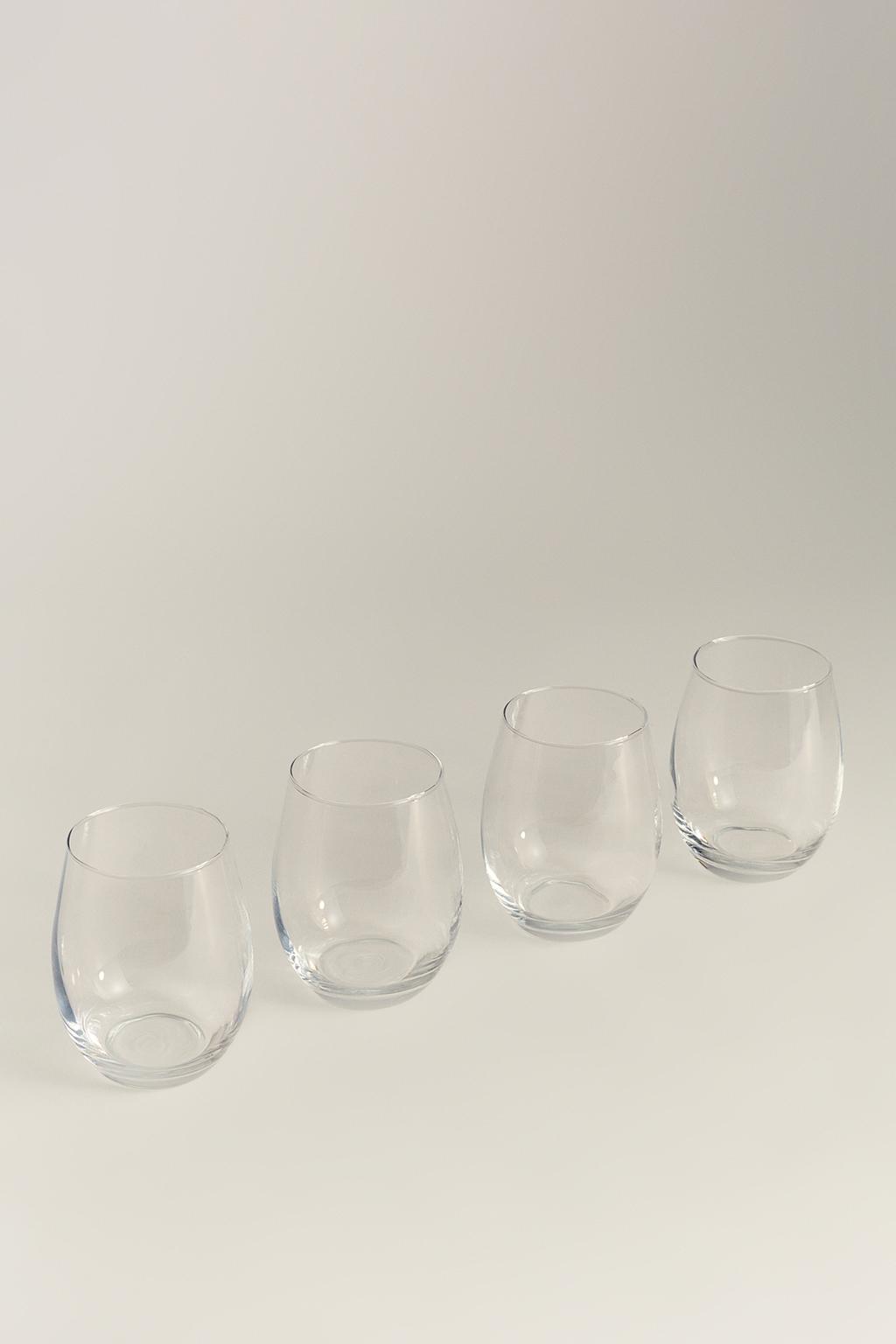 Paquet 4 gots vidre 580 ml