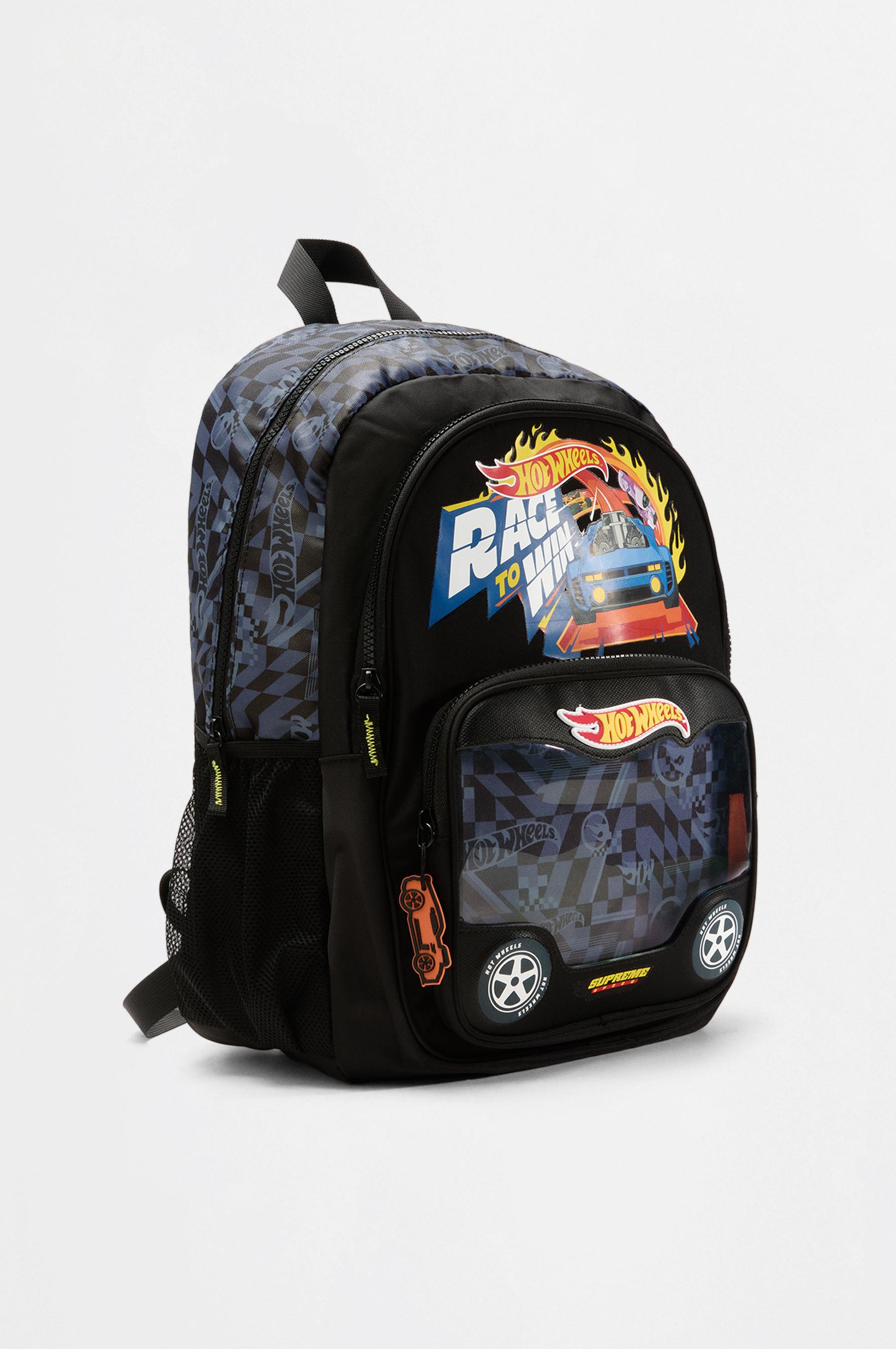 Hot Wheels® Mattel backpack — BLACK