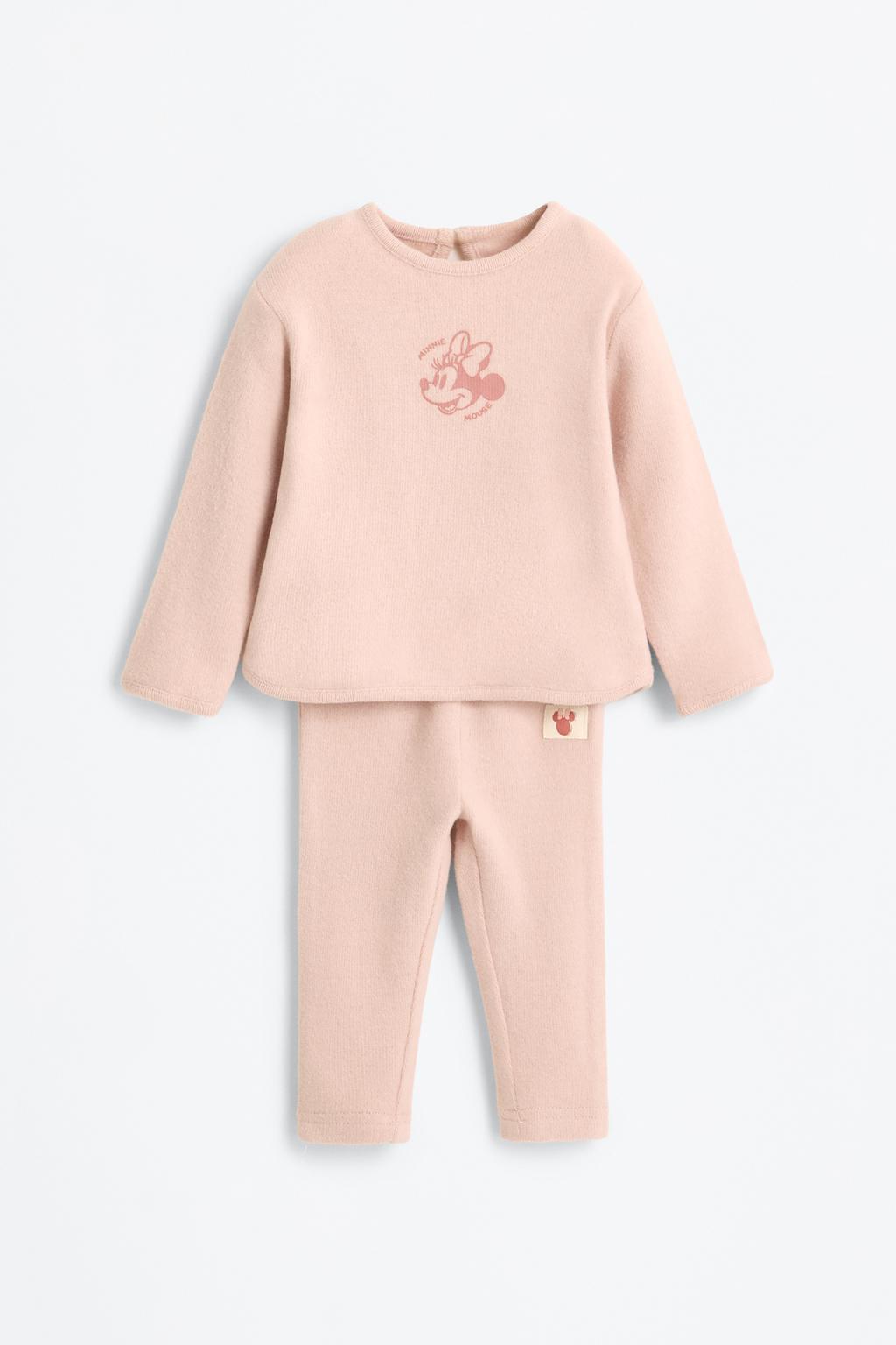 Conjunto Minnie Mouse ©Disney sweatshirt e legging de malha