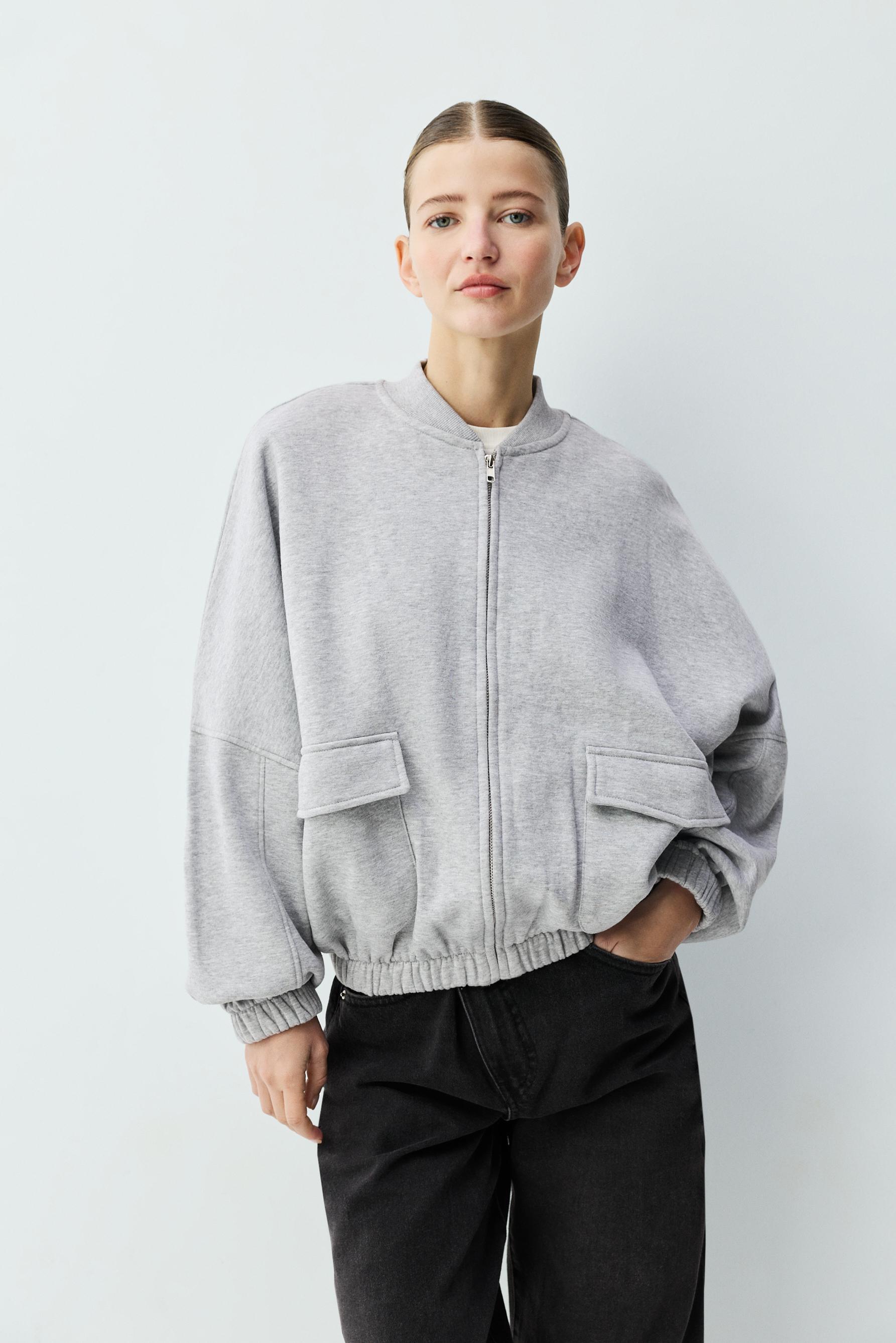 Chaqueta bomber bolsillos