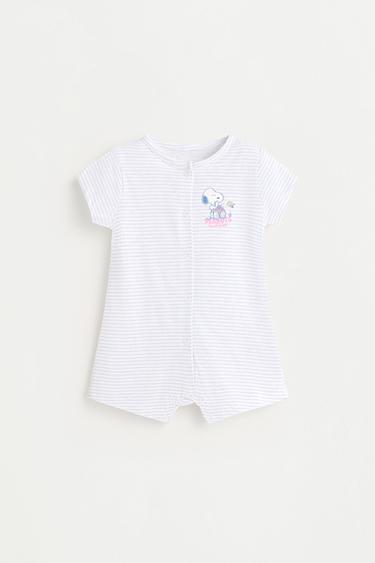 Snoopy Peanuts™ short sleepsuit — WHITE 1