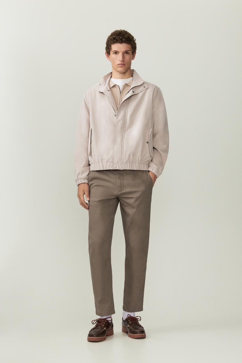 Pantalones Chinos Pantalon Mujer Lefties Pantalón Lino Pantalon