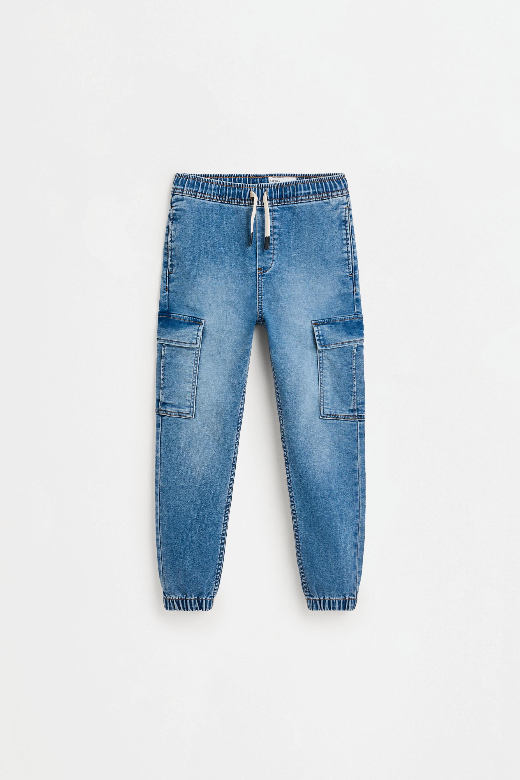 Cargo jogger jeans — INDIGO