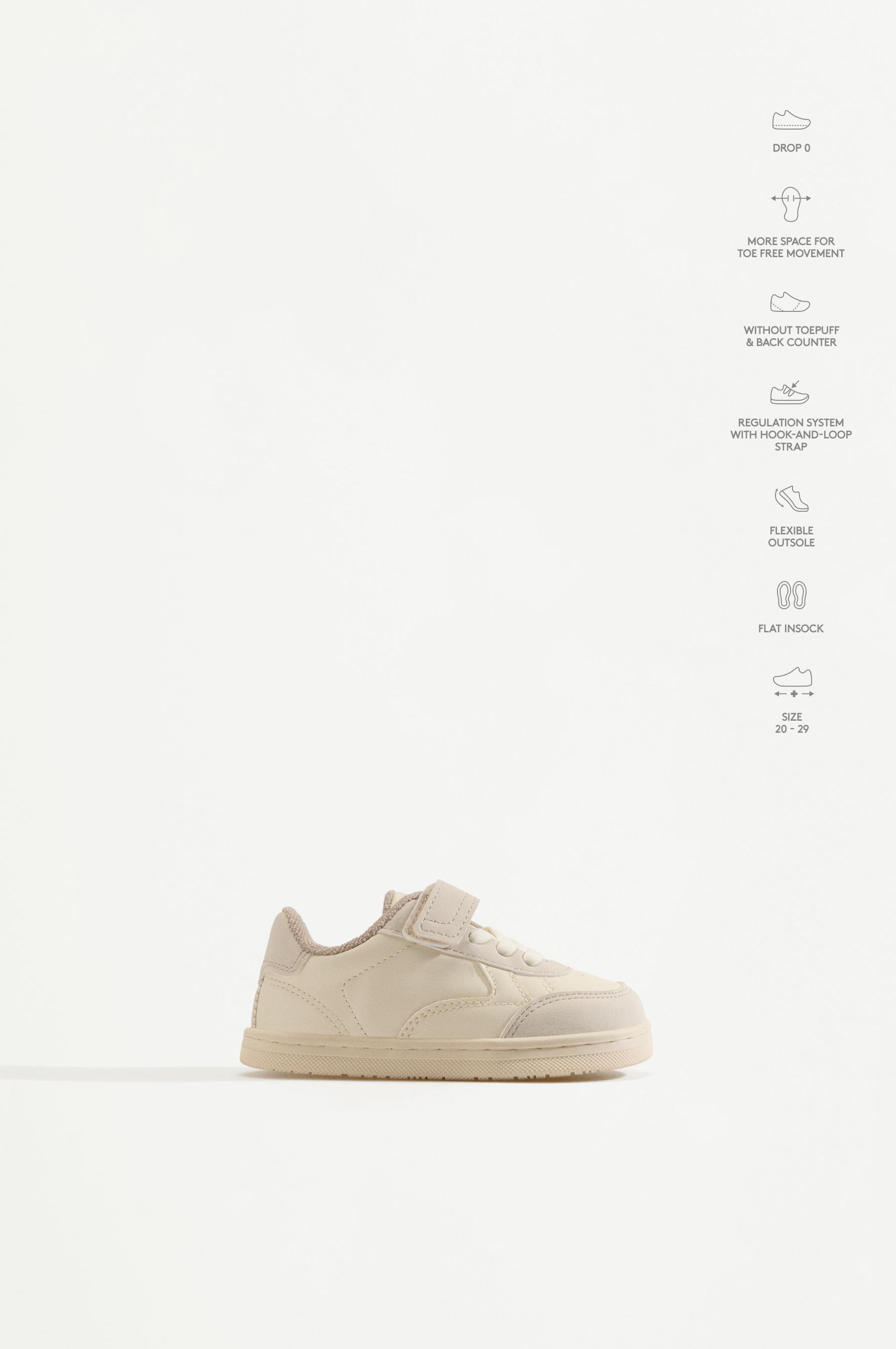 Barefoot Casual Sneakers — BEIGE