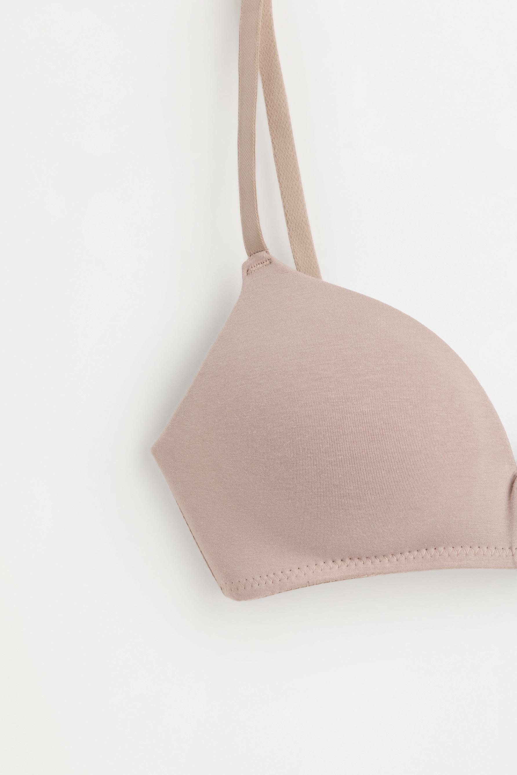 Pre-shaped bras (2-pack) — MINK