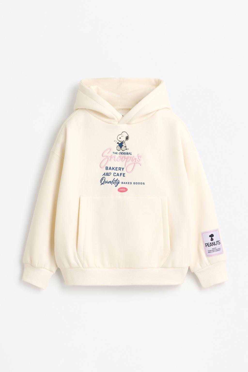 Snoopy Peanuts™ hoodie with maxi print on the back