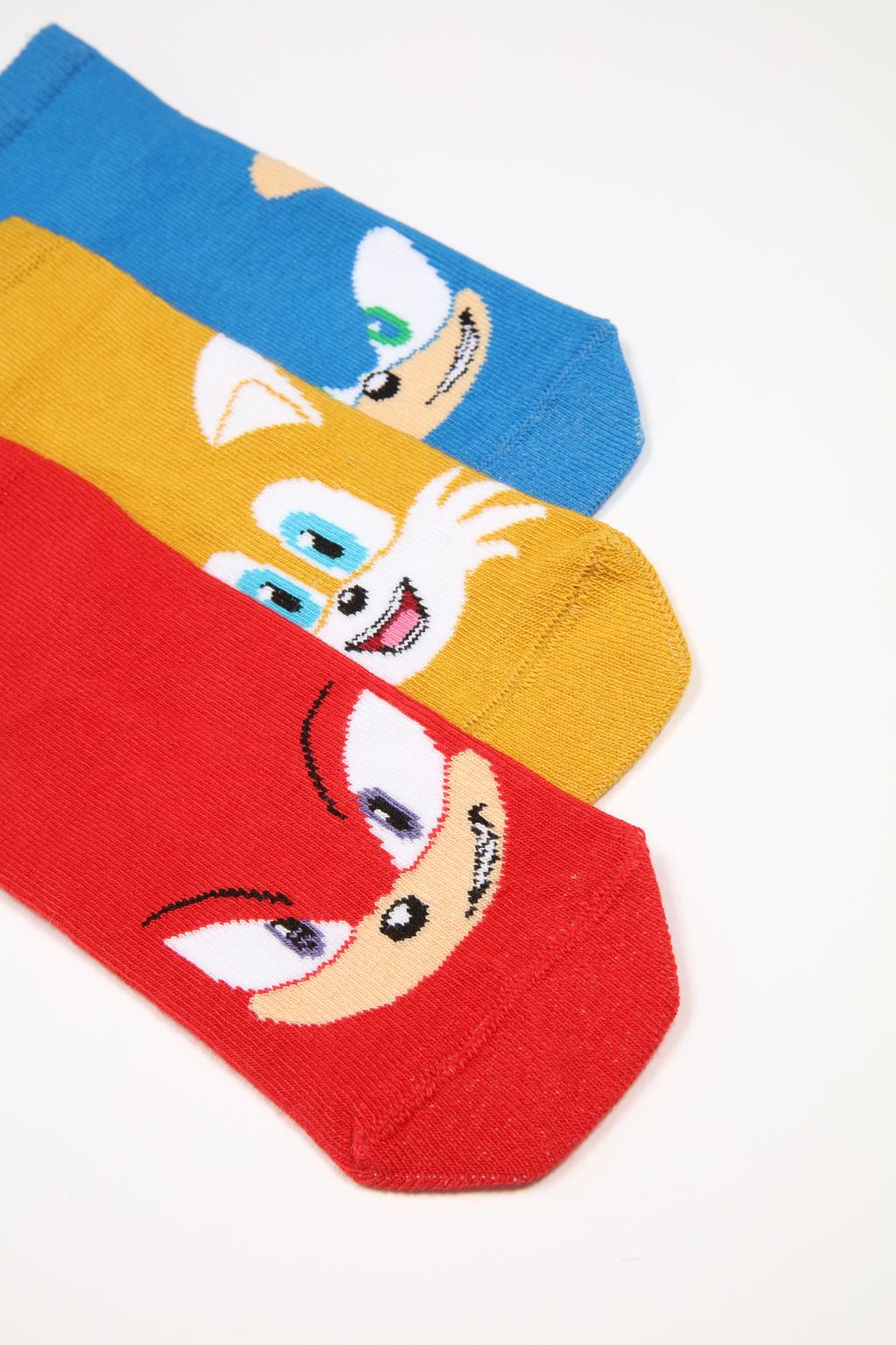 3-pack of Sonic™ | SEGA ankle socks