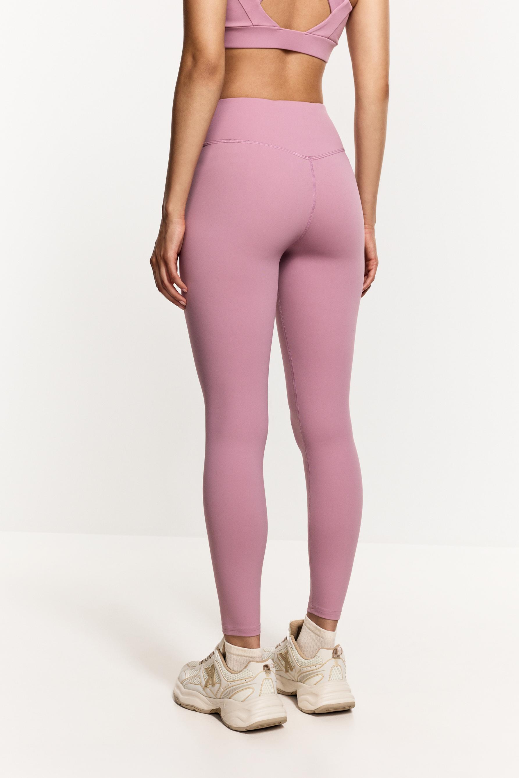 Basic sports leggings — PASTEL PINK