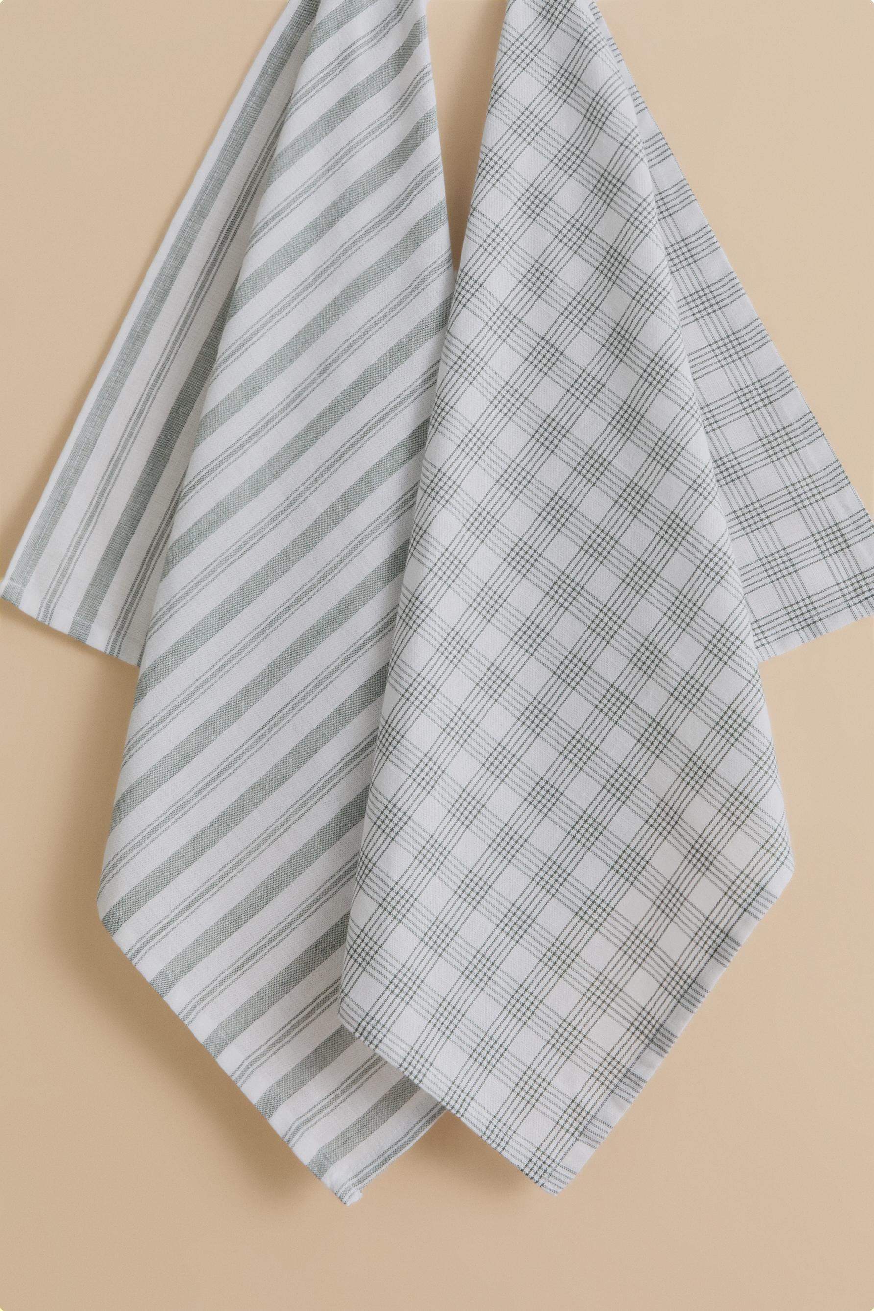 Pack 2 panos de cozinha 40 x 60 cm