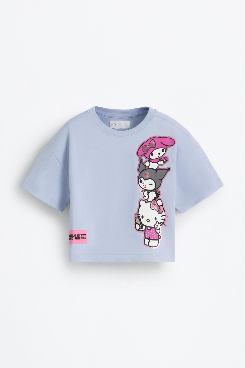 Kamiseta, Kuromi Hello Kitty ©SANRIO heavy jersey