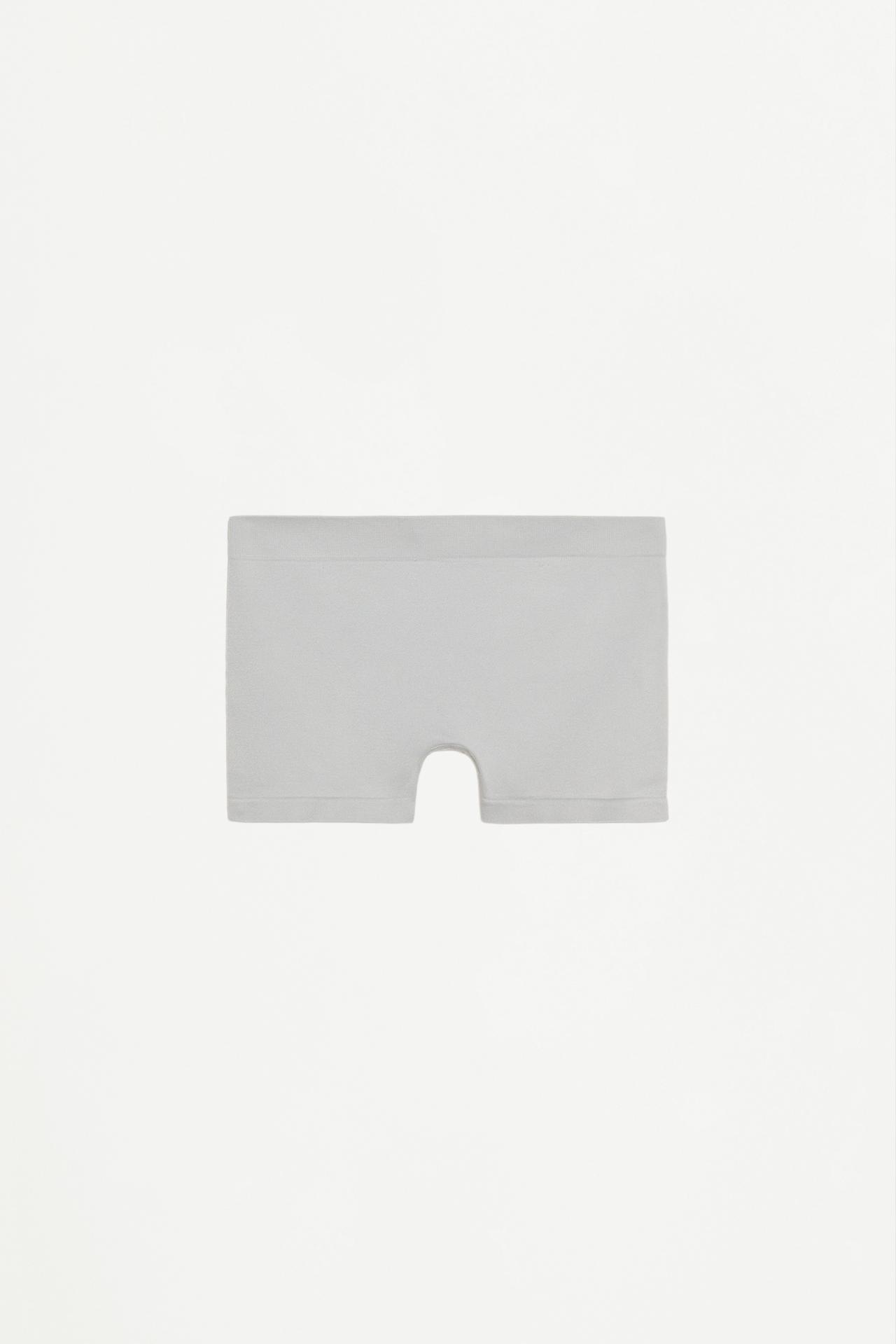 2-pack of seamless boxer briefs — WHITE/GREY