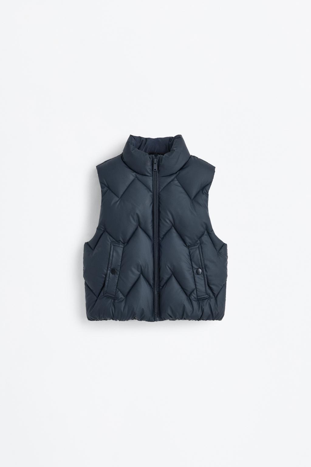 Quilted Zig Zag Vest