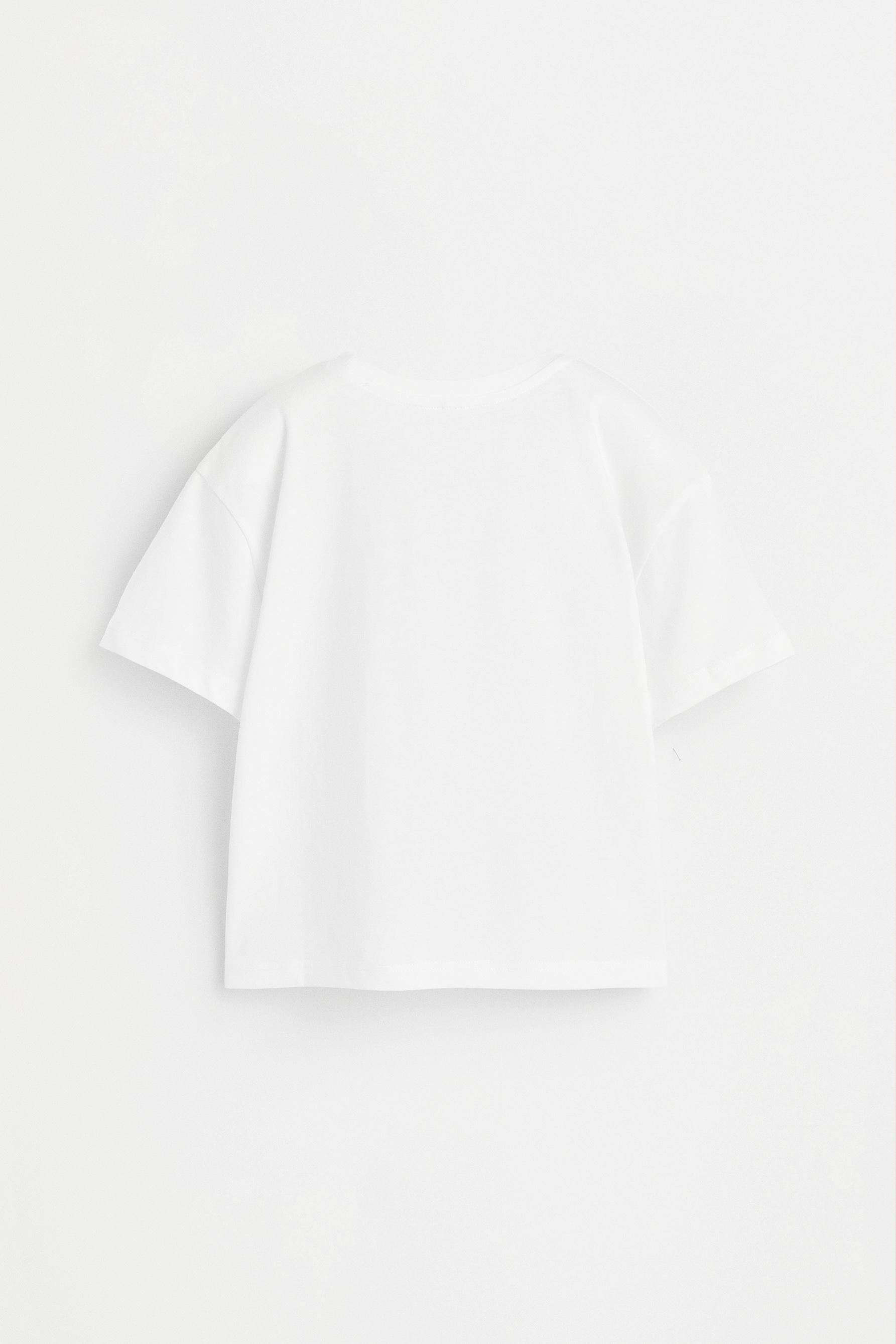 Printed T-shirt — WHITE