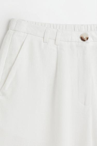 Rustic Bermuda shorts — WHITE 7