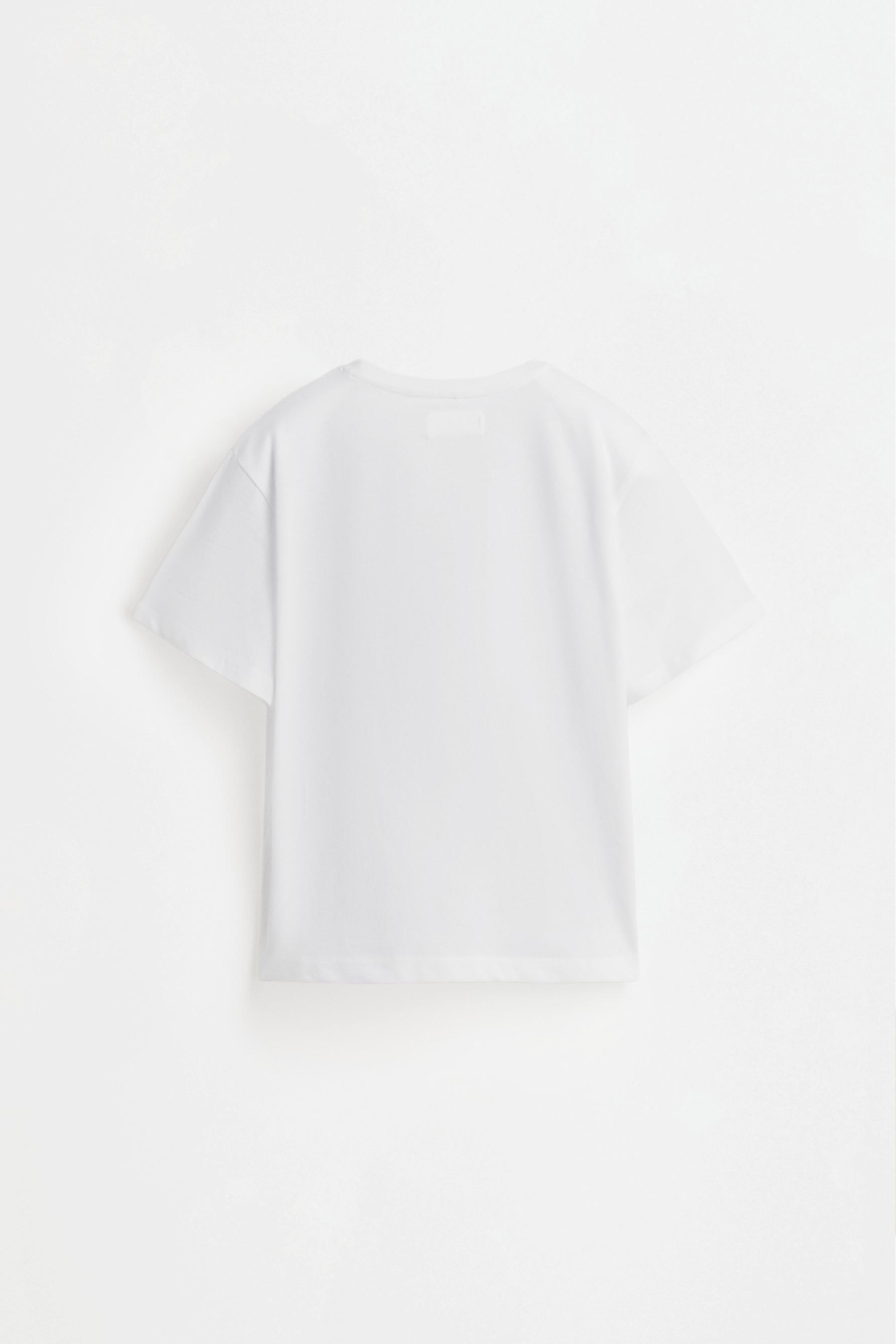 4-pack of plain T-shirts — MAUVE PINK