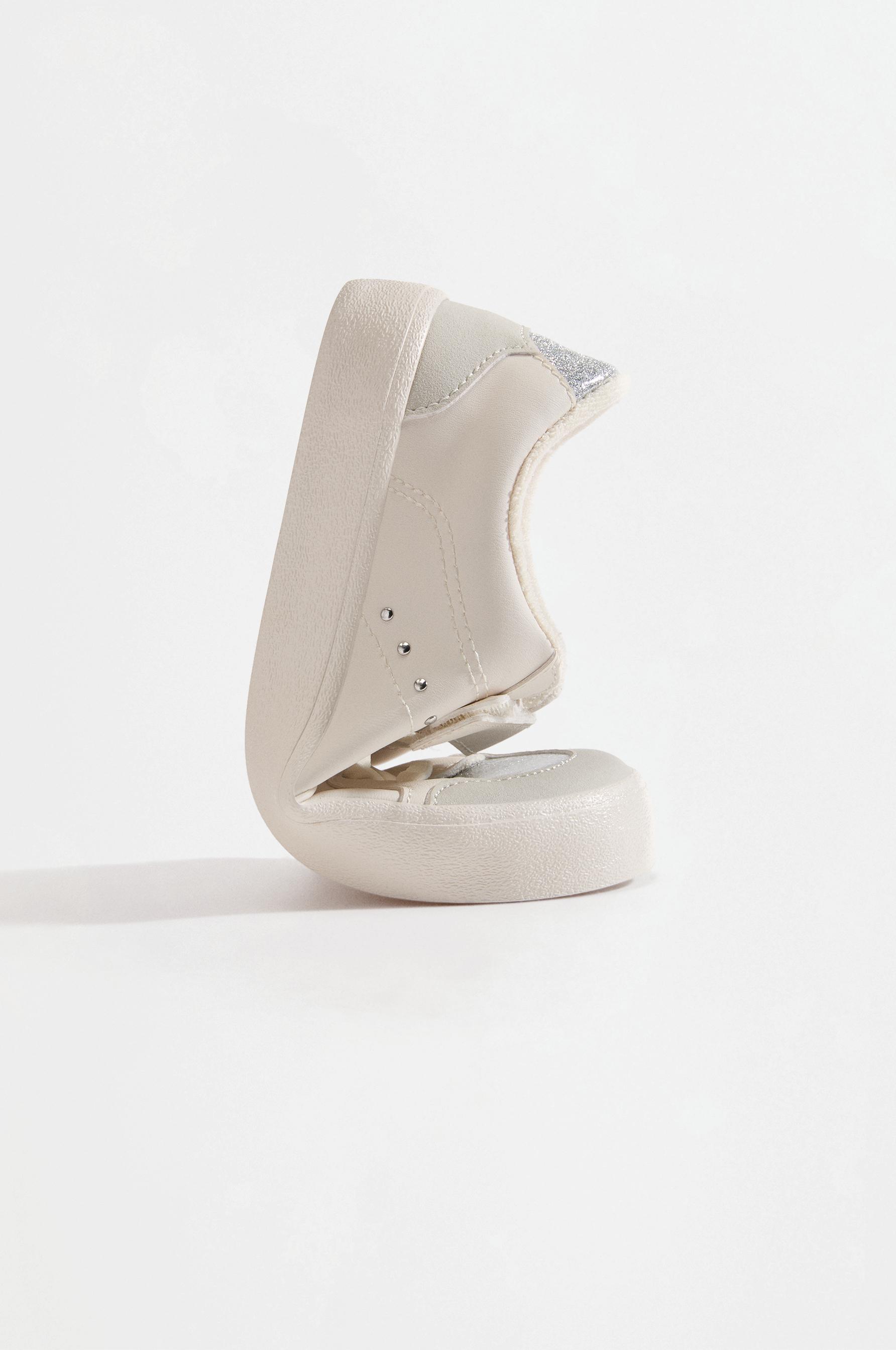 Glitter Barefoot Sneakers — SILVER