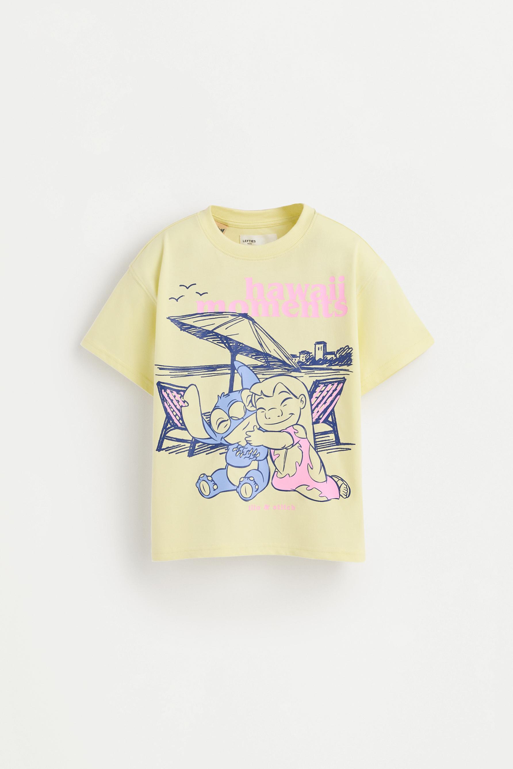 Lilo & Stitch ©Disney T-shirt — YELLOW/WHITE