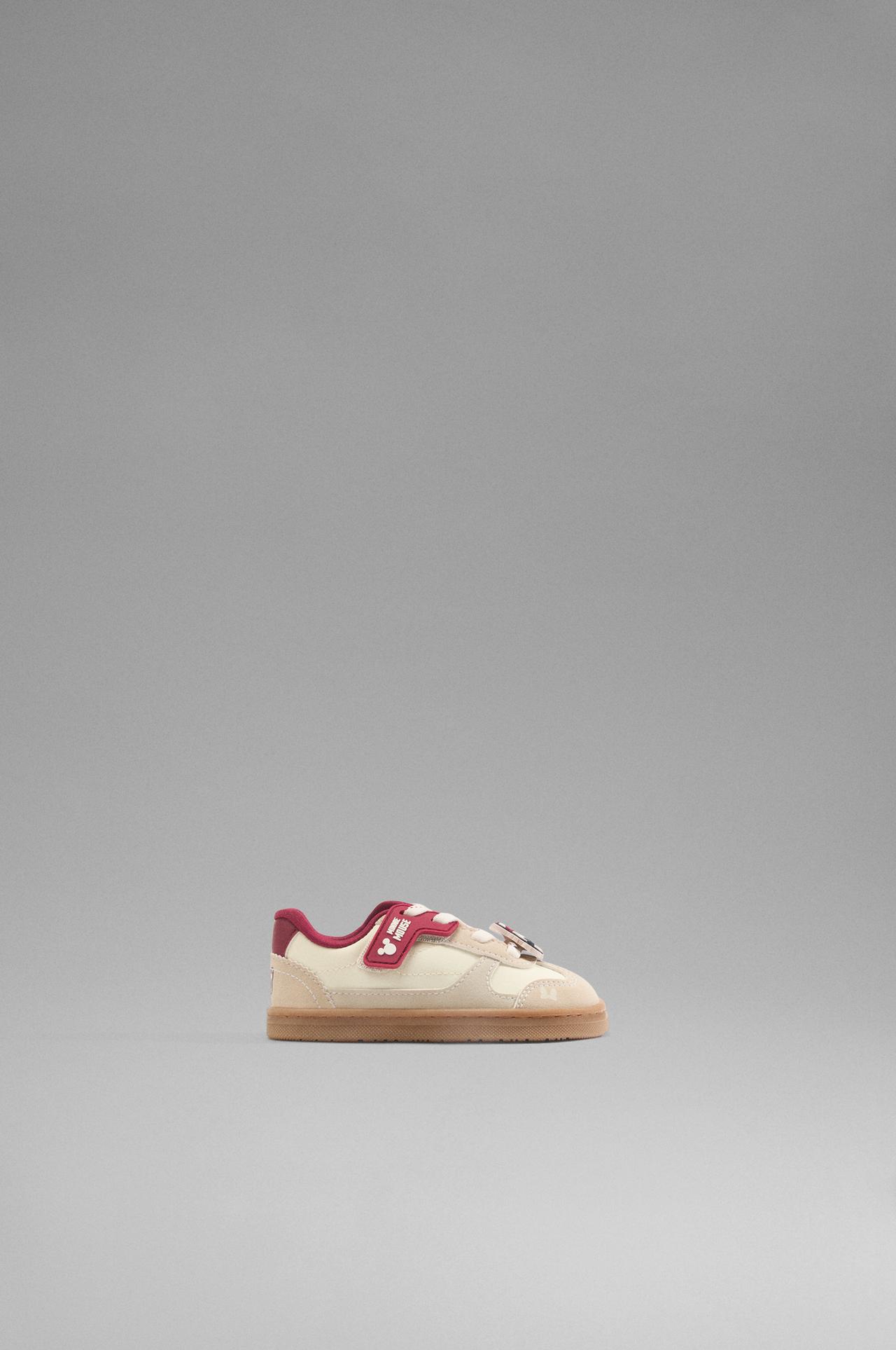Minnie Mouse ©Disney Barefoot Sneakers — ECRU