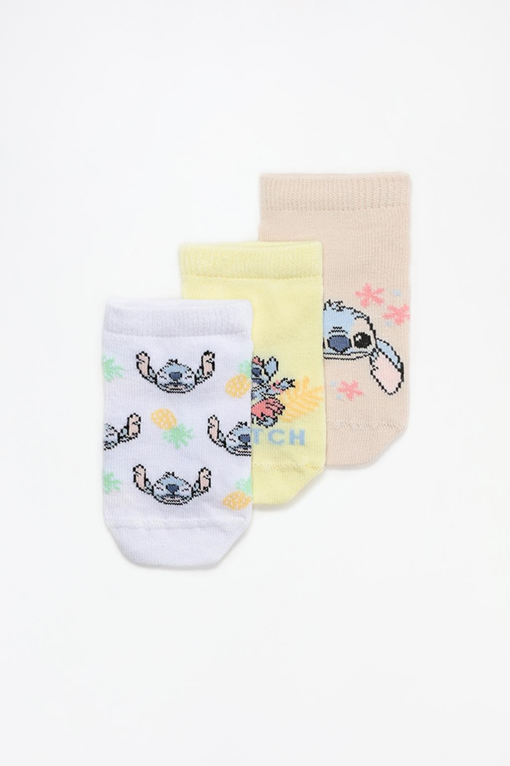 Pack 4 calcetines Stitch ©Disney tropical