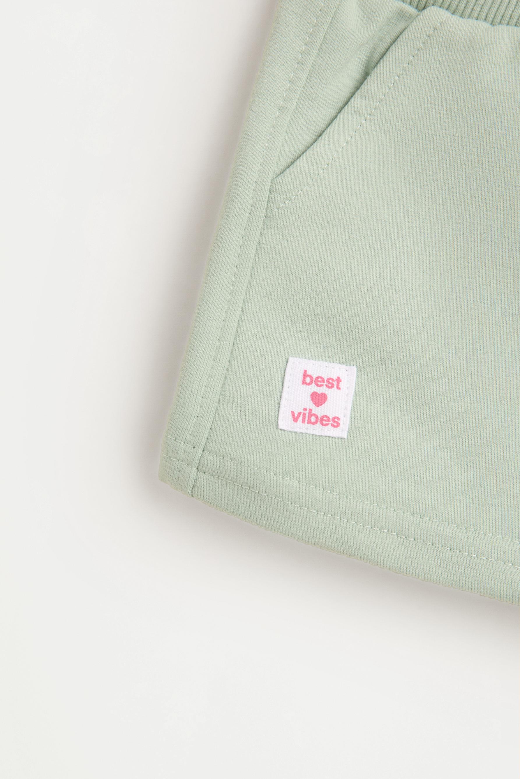 2-pack of plain shorts — PALE TURQUOISE