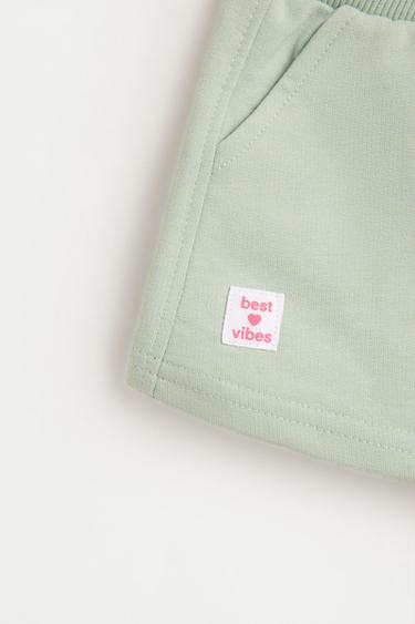 2-pack of plain shorts — PALE TURQUOISE 4