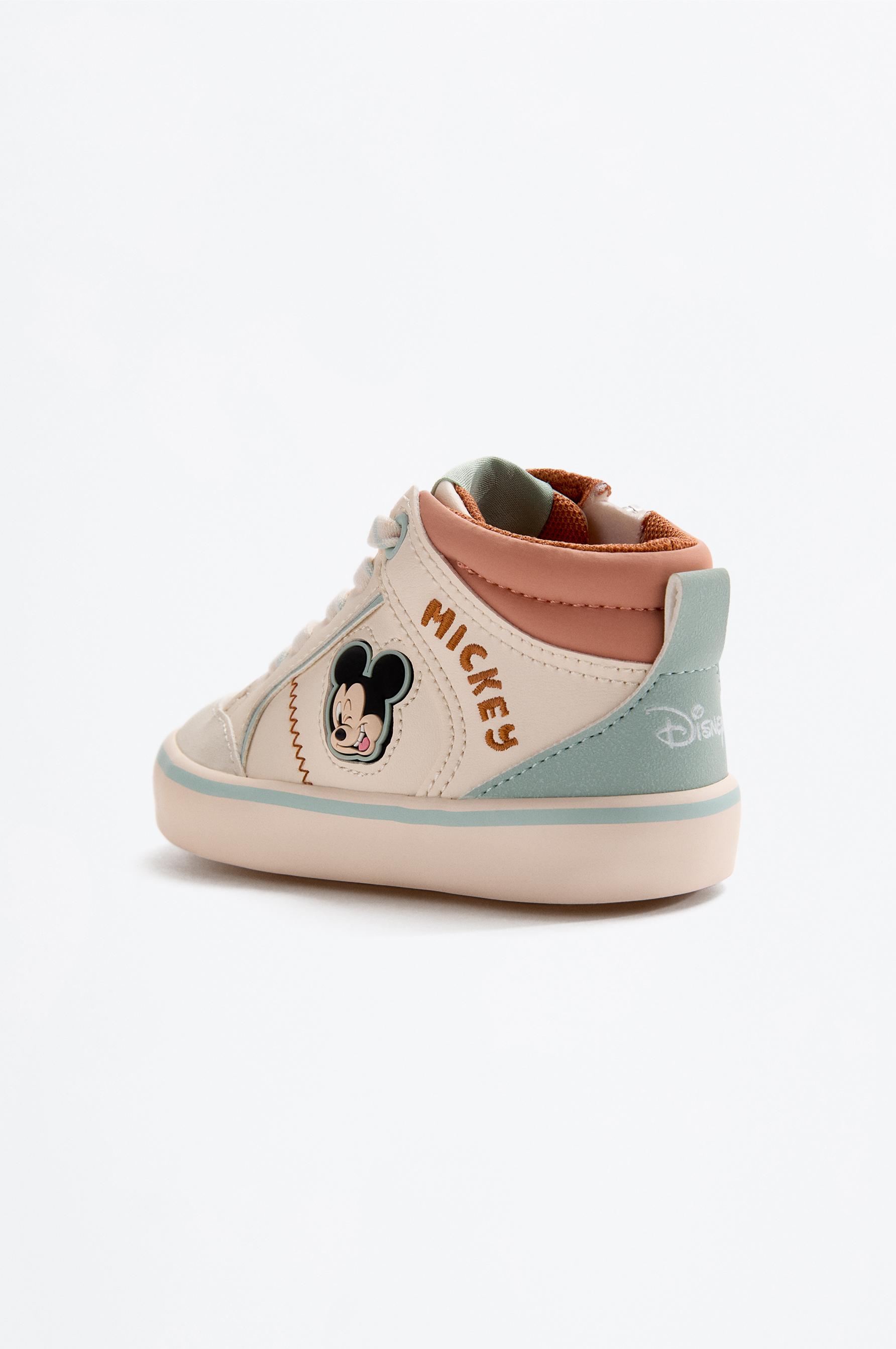 Mickey Mouse ©Disney ankle sneaker — WHITE