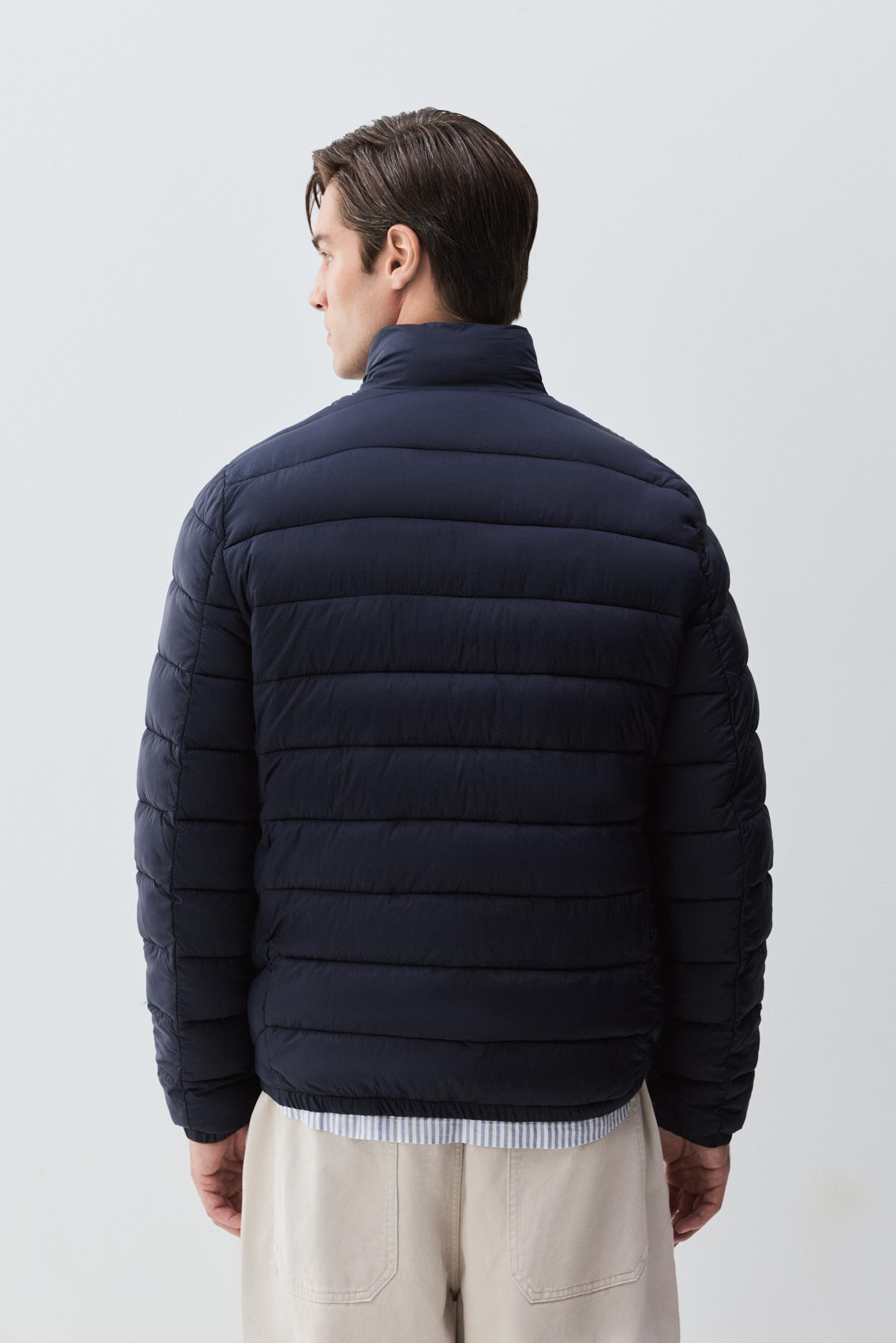 Lightweight quilted jacket — NAVY