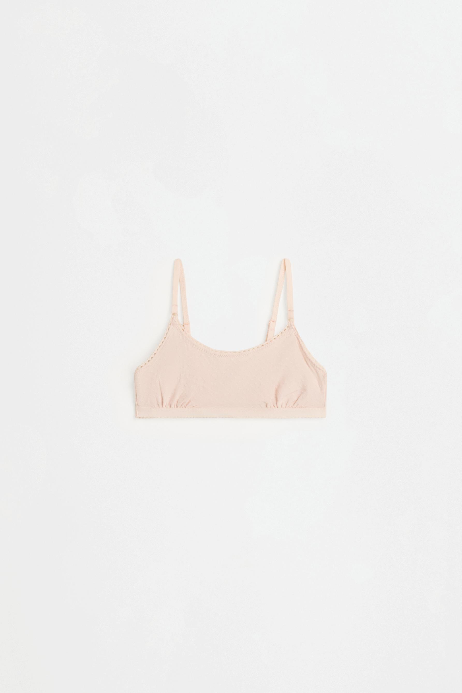 Dotted mesh tops (2-pack) — PINK