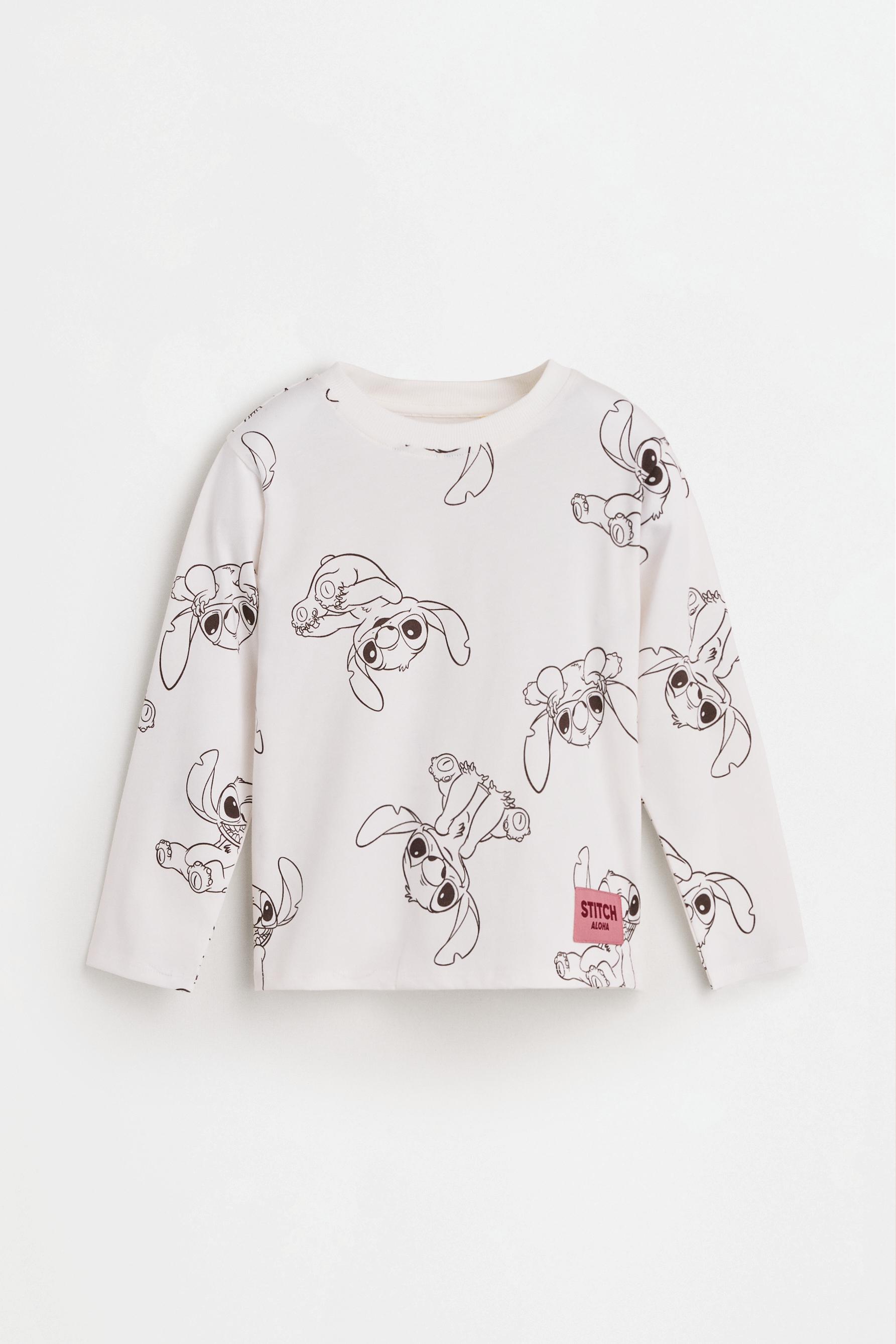 Stitch ©Disney T-shirt and leggings set — WHITE