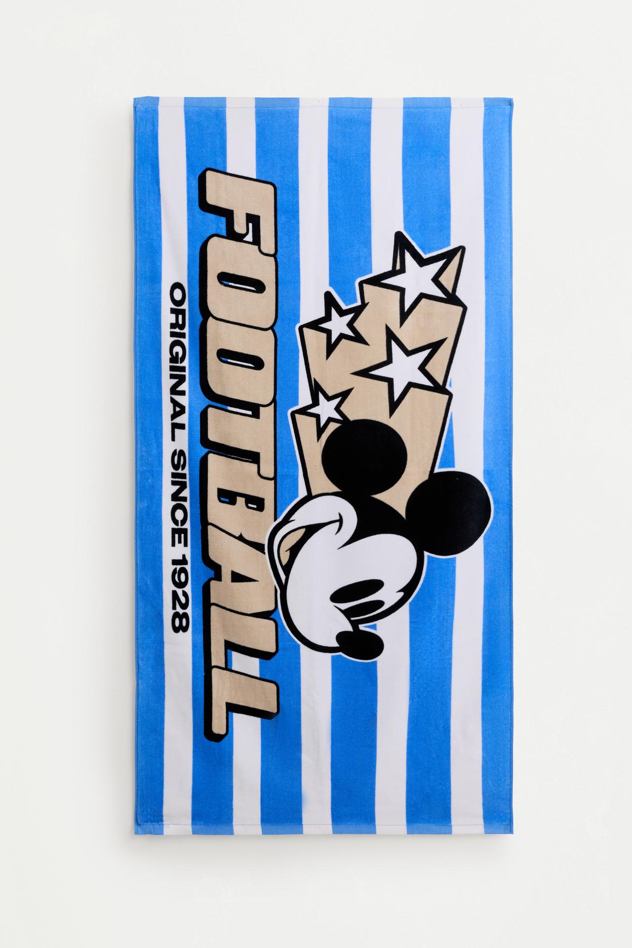 Mickey Mouse ©Disney towel — WHITE/SKY BLUE