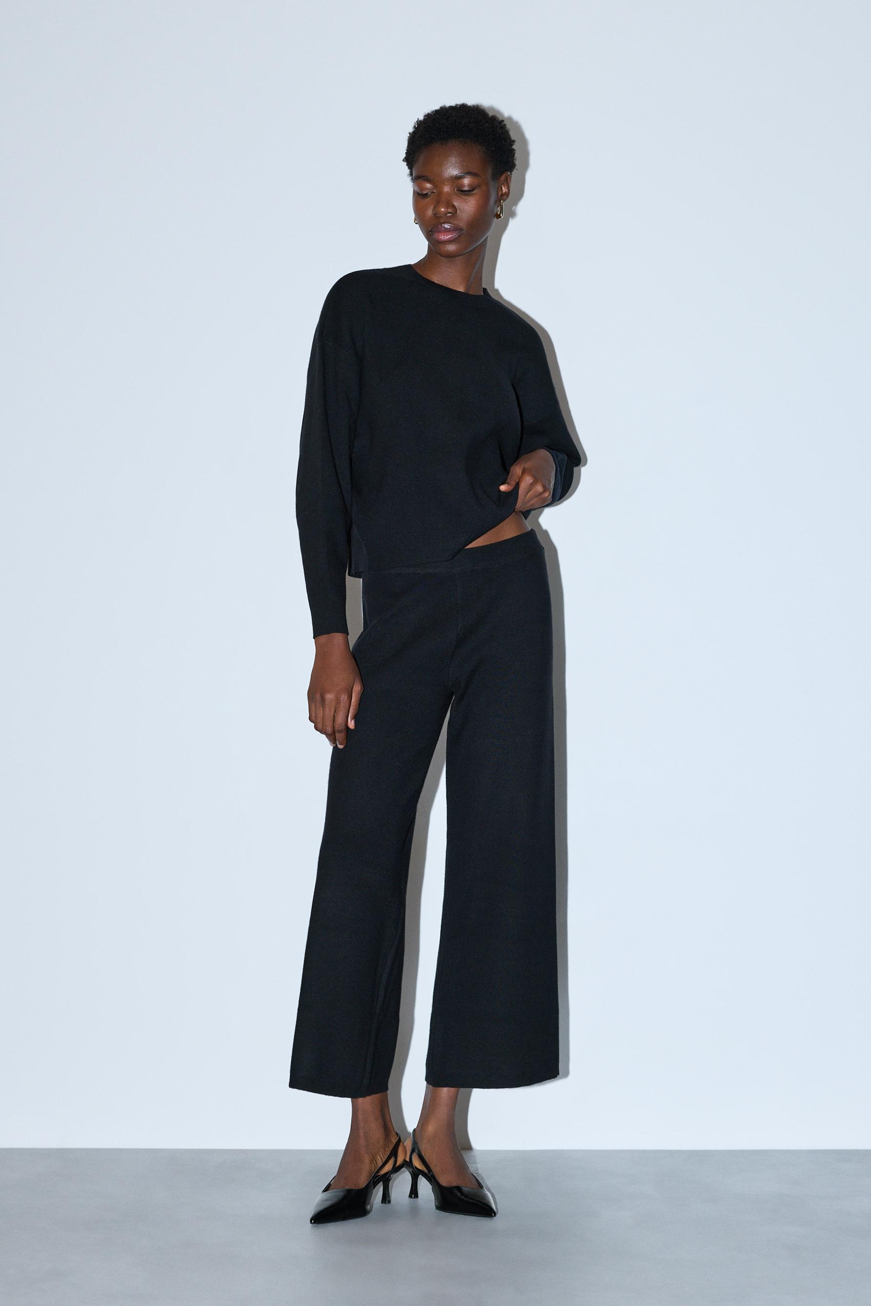 Pantalón punto fluido