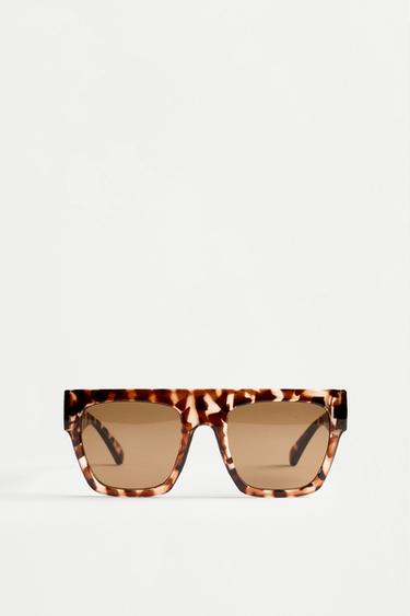 Rectangular tortoiseshell glasses — TORTOISESHELL 2