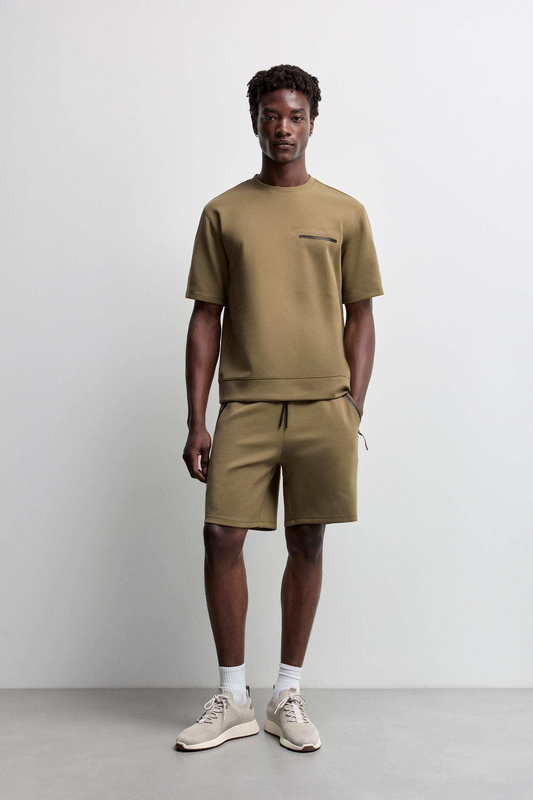 Interlock Sports T-shirt — OLIVE GREEN