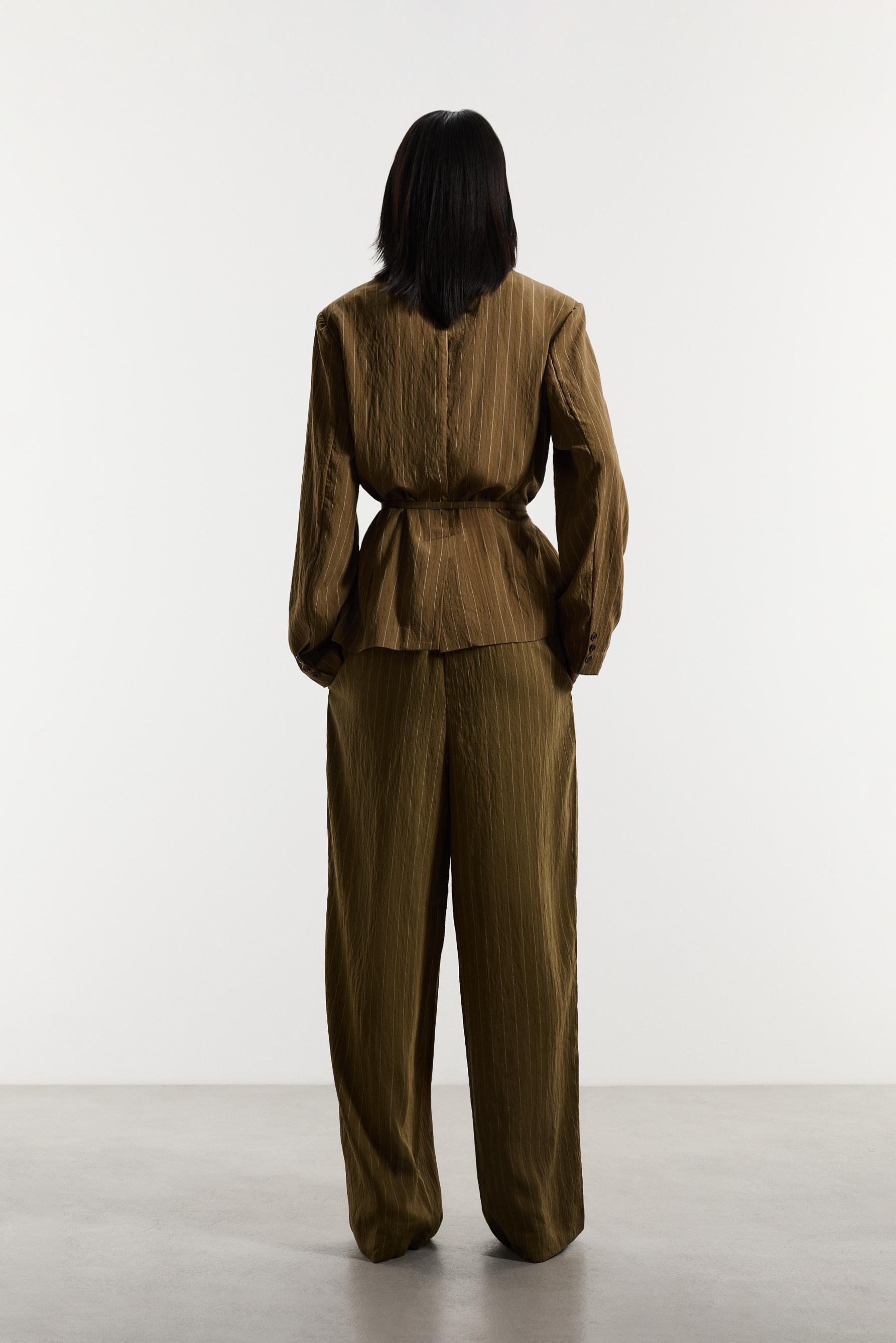 Flowing trousers — GREENISH