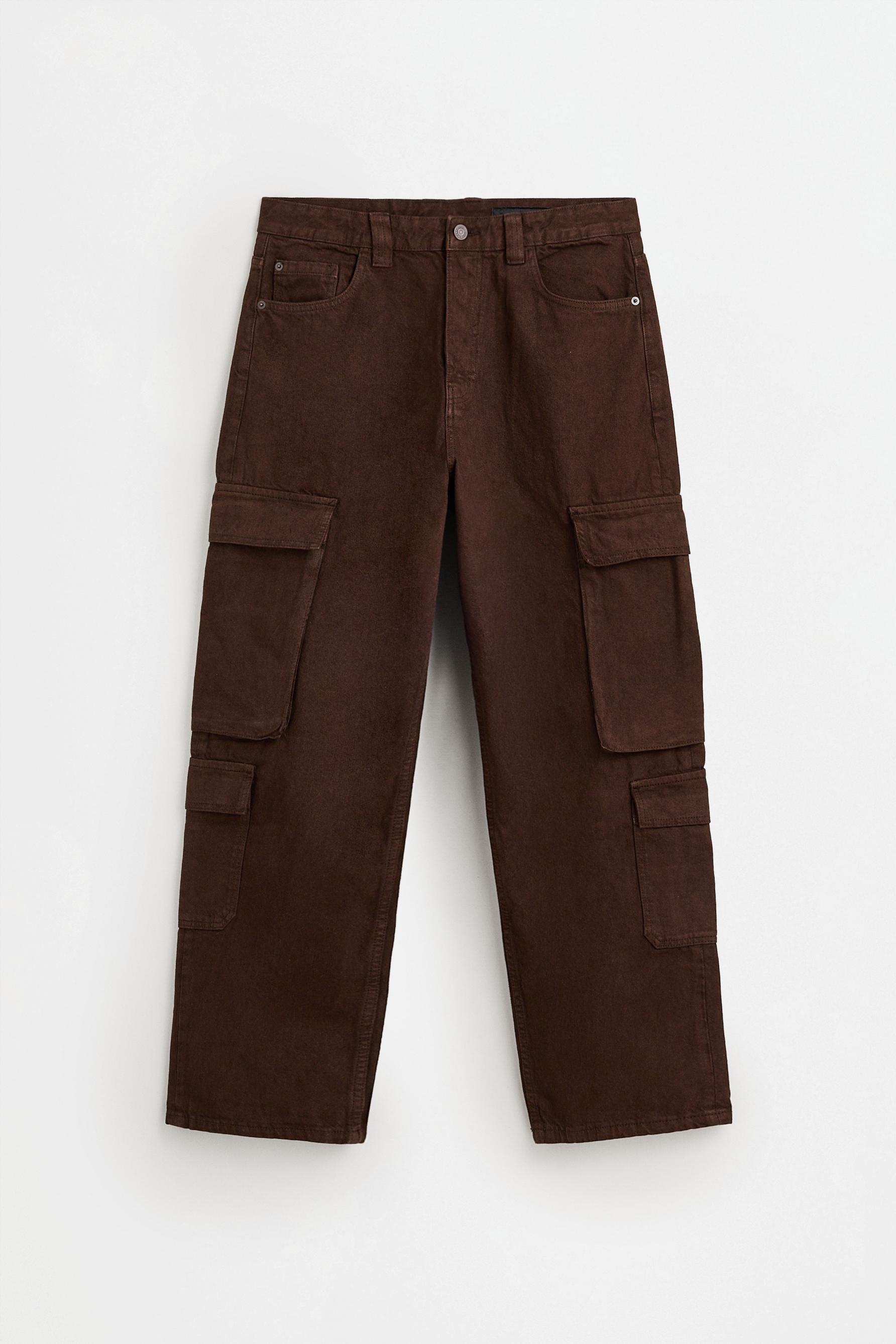 Jeans baggy multipocket