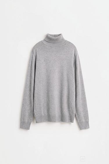 Turtleneck sweater — GREY MARL 6
