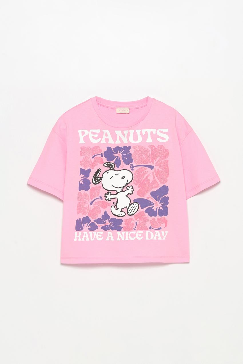 Snoopy Lefties Niñas Shirt Camiseta Snoopy Niña Camiseta Snoopy