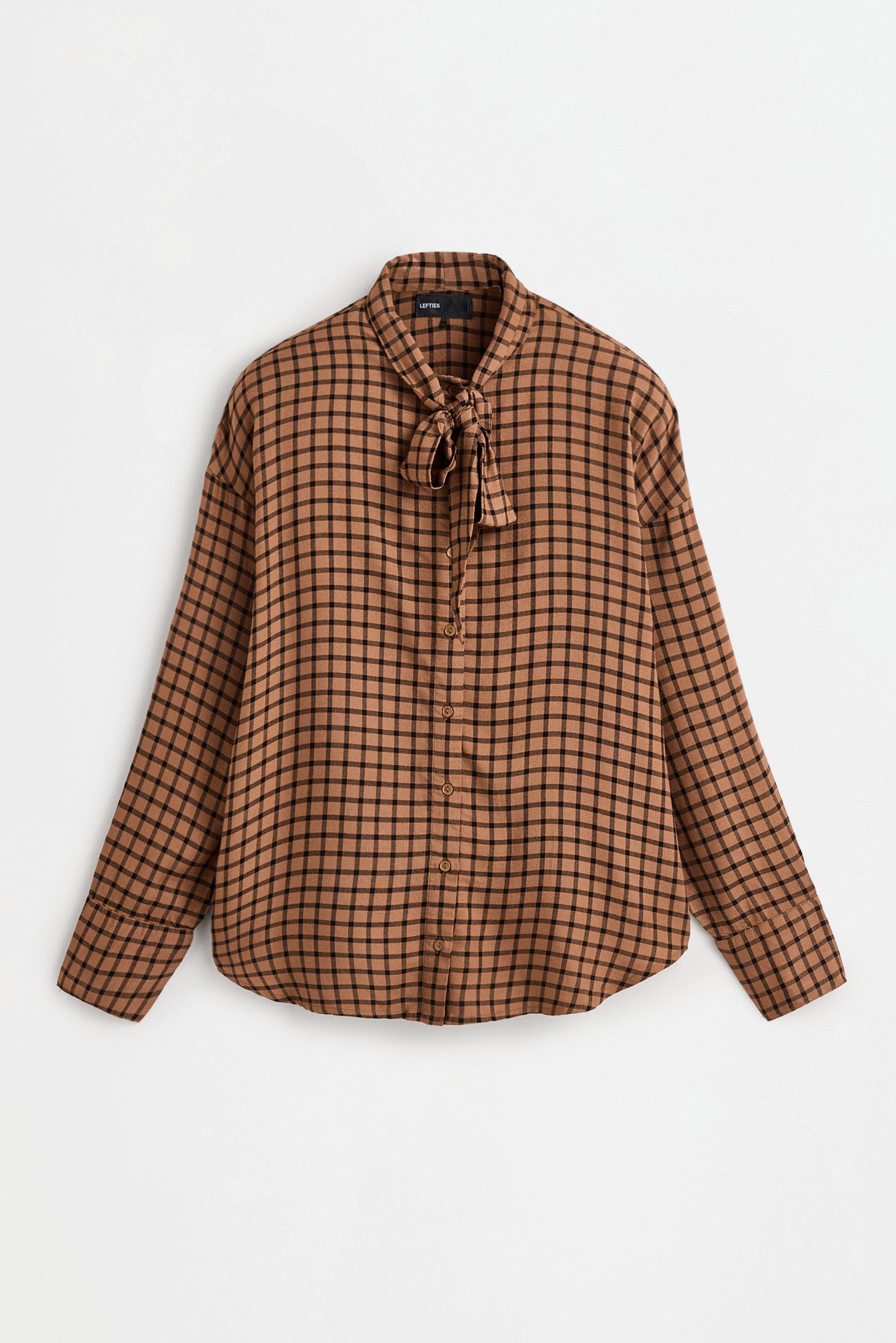 Camisa cuello lazada