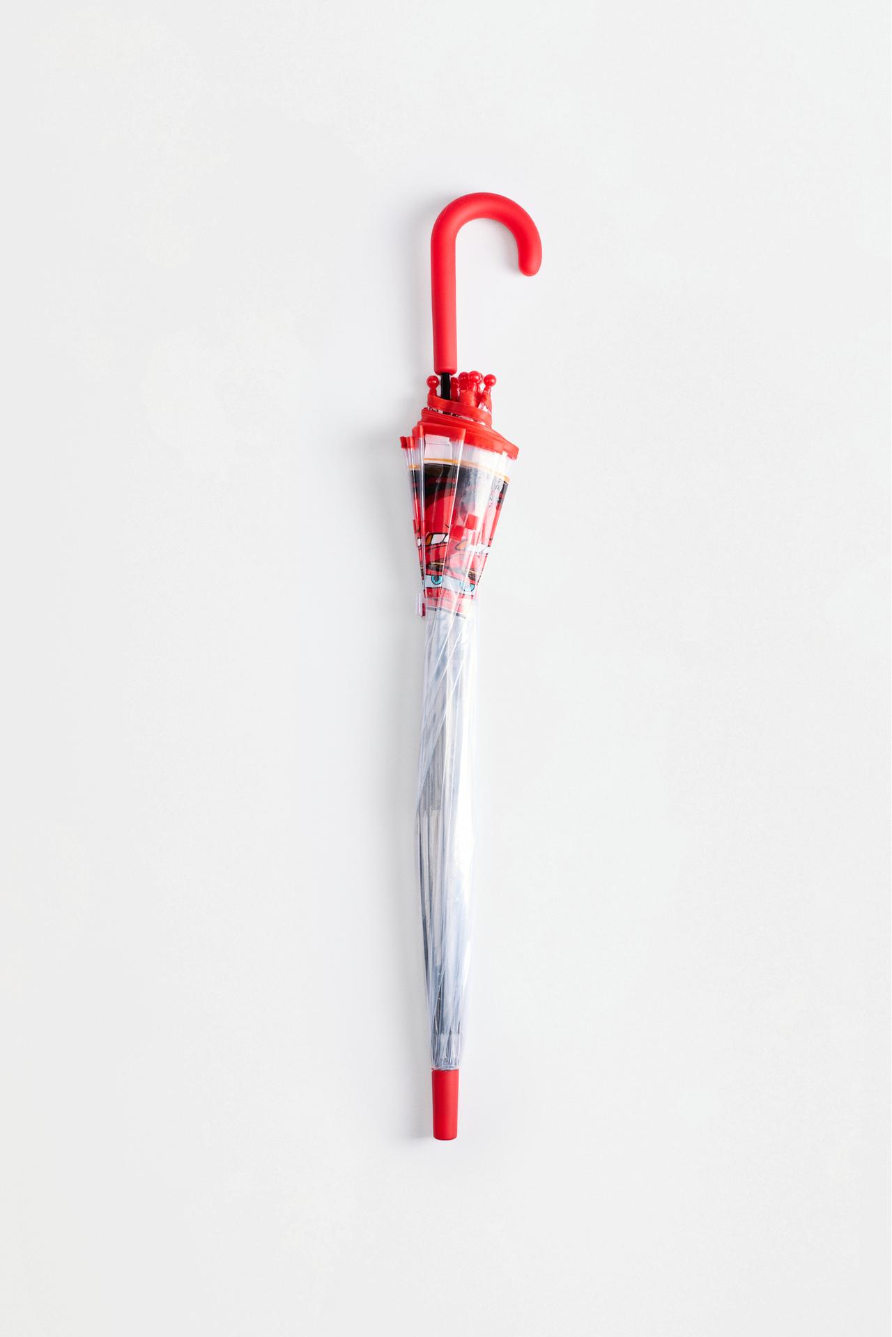 ©Disney Cars transparent umbrella — RED