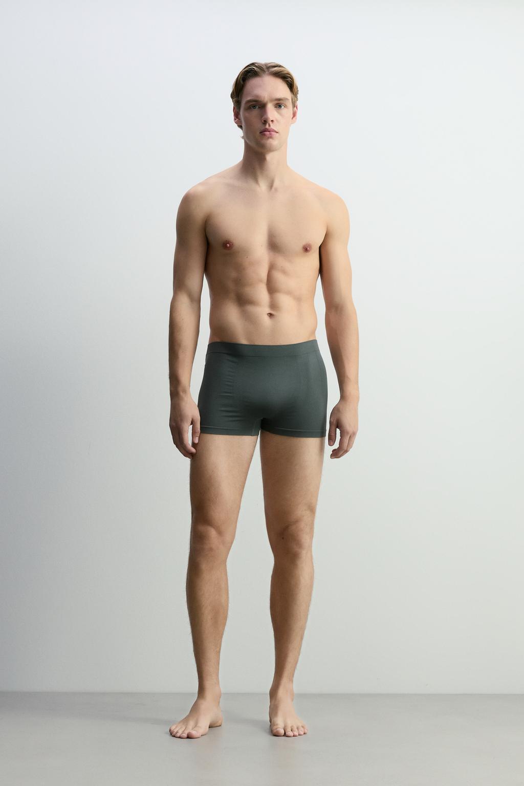 Pack 3 boxeri fără cusături