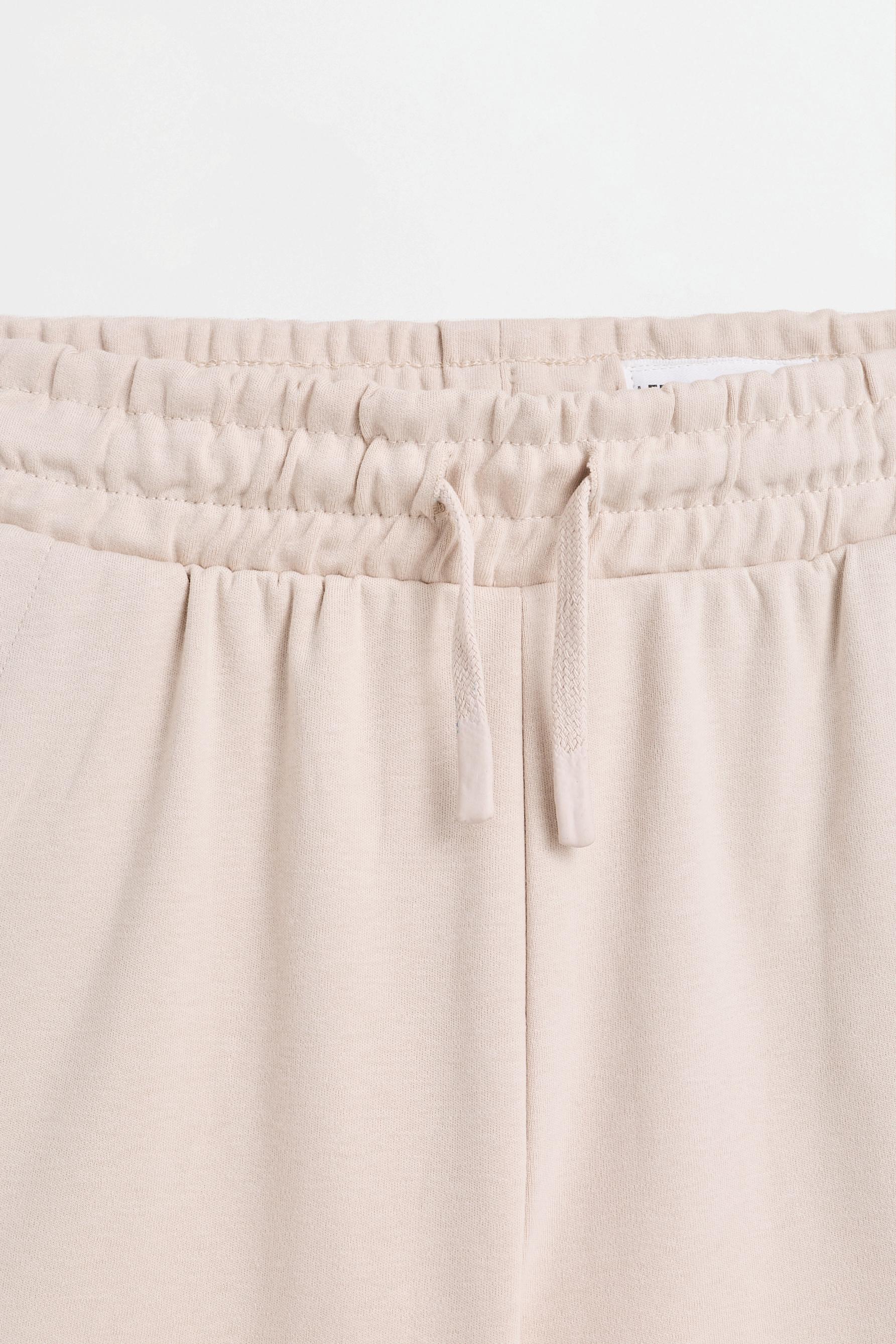 Interlock jogger Bermuda shorts — ECRU