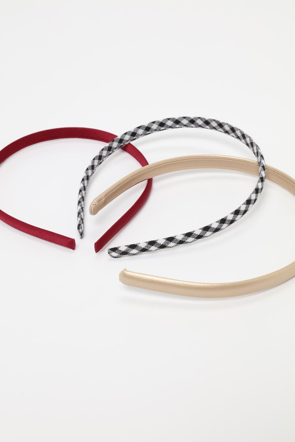 3-pack of assorted headbands