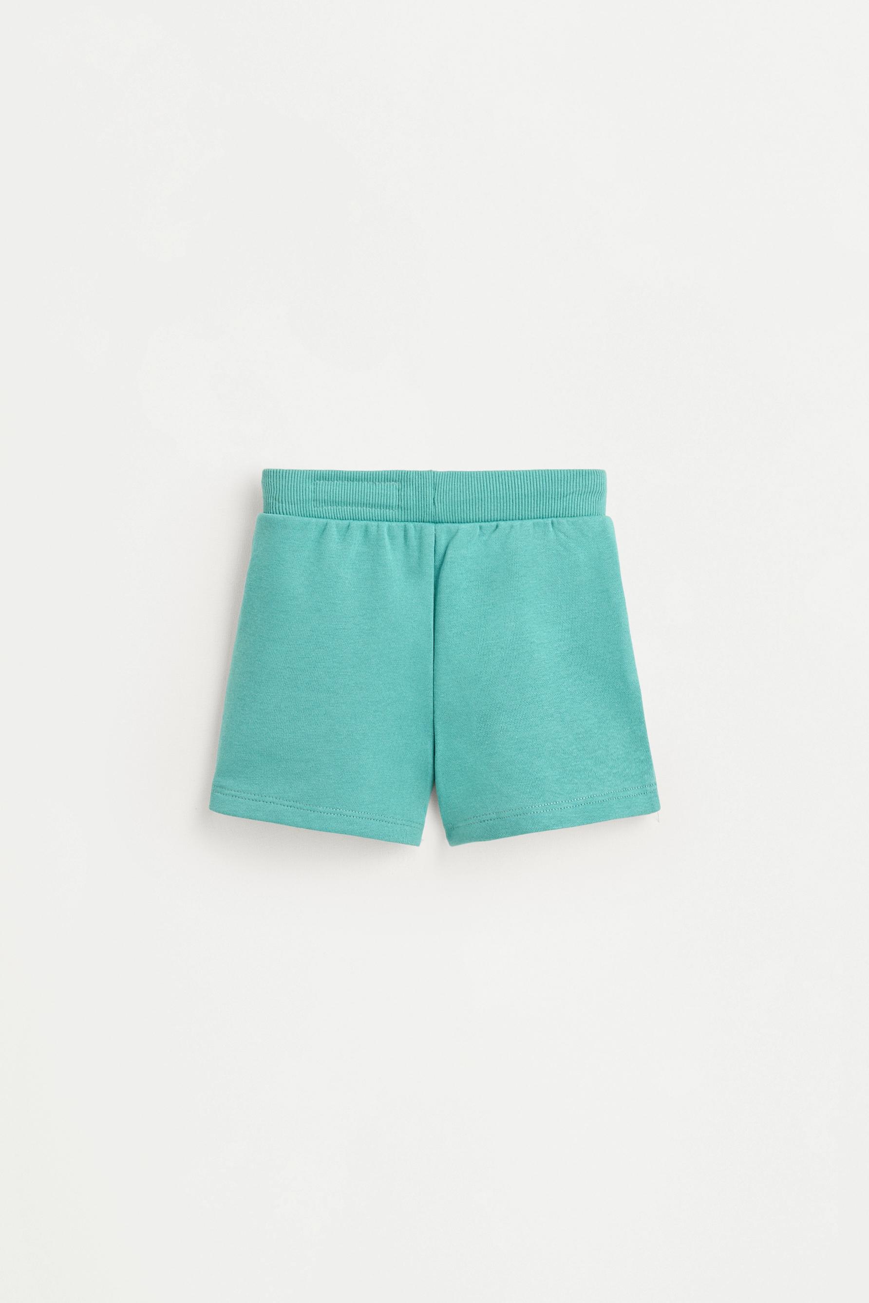 Printed Bermuda shorts — EMERALD (alternate view)