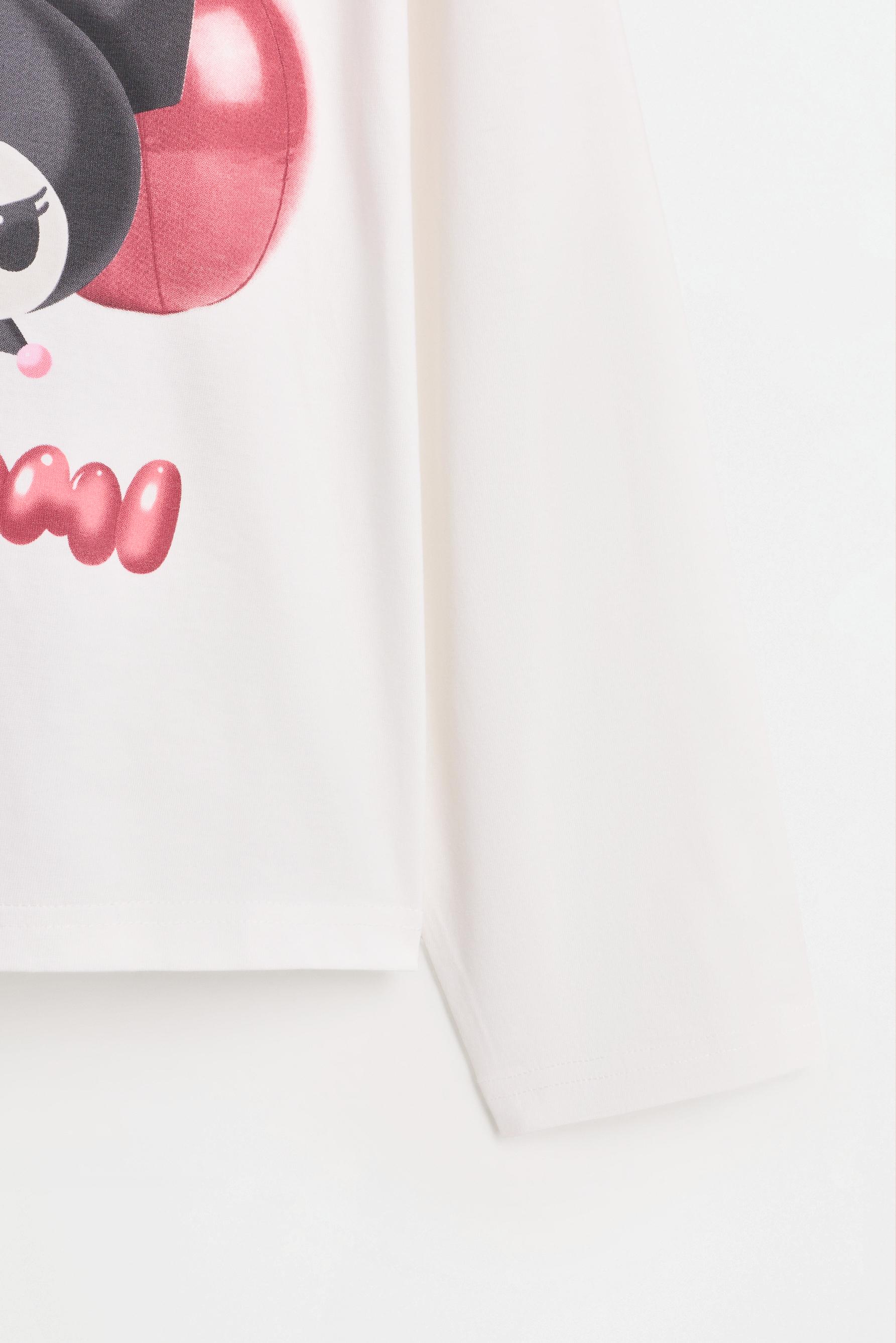 Kuromi ©SANRIO T-shirt — OFF WHITE