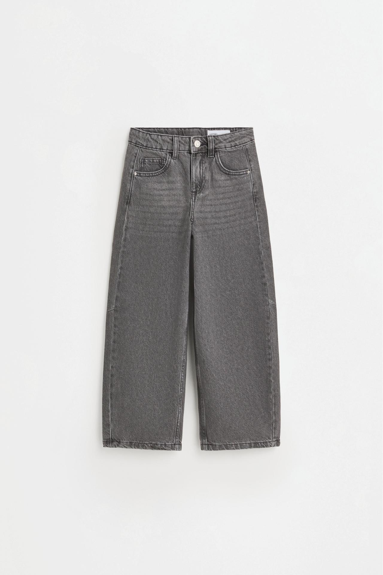 Star barrel jeans — PALE GREY