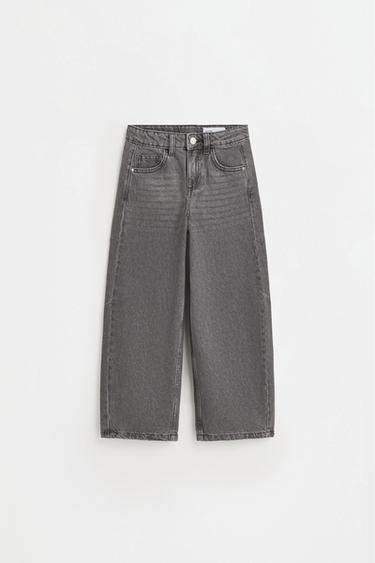 Star barrel jeans — PALE GREY 1